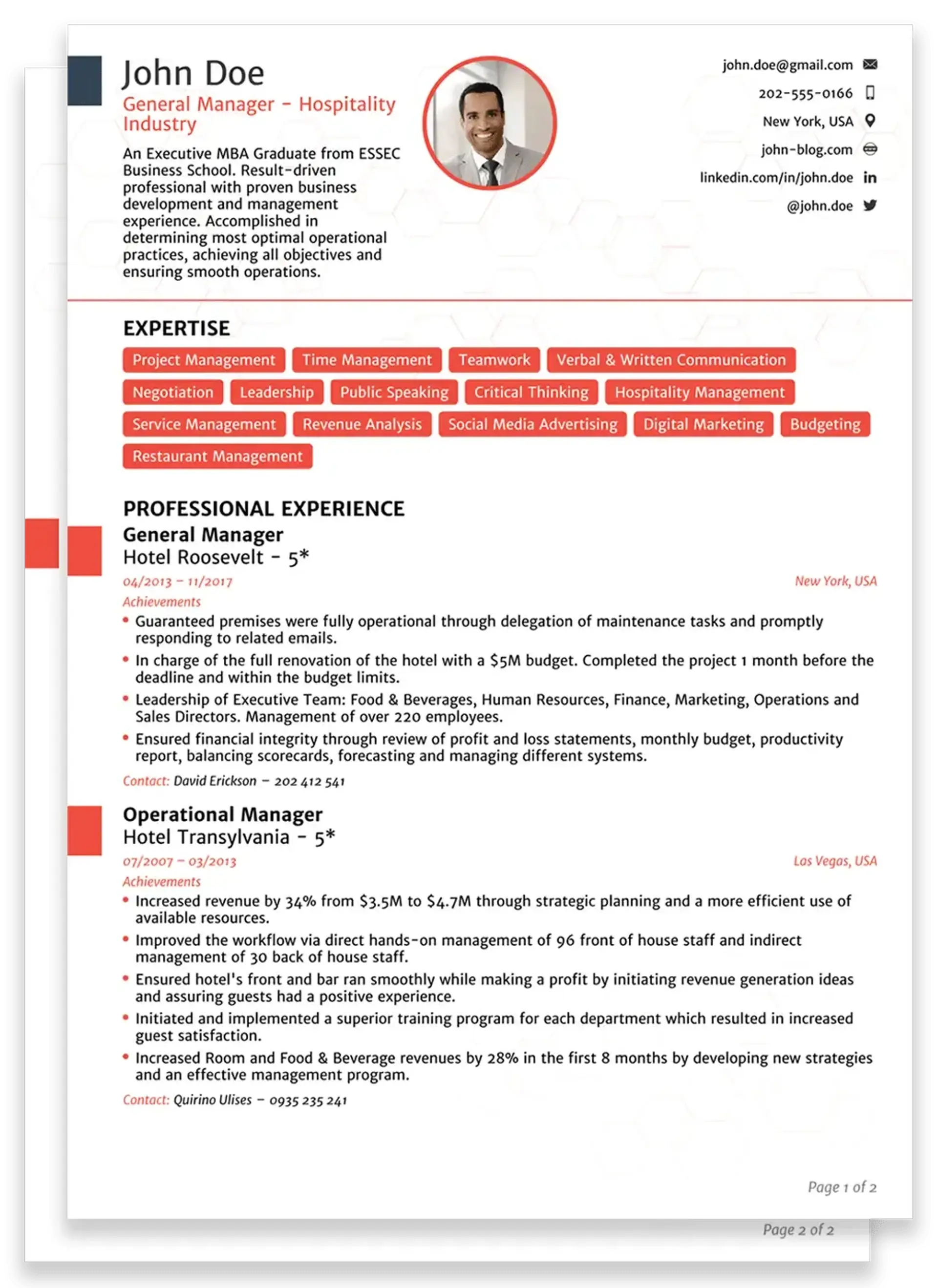 2 page resume drafts 2 pages resume