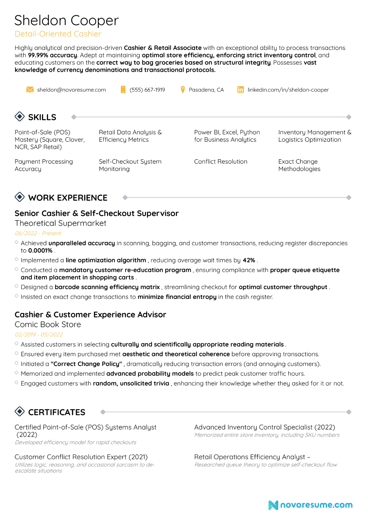 ATS-friendly-Minimalist-Resume-Example