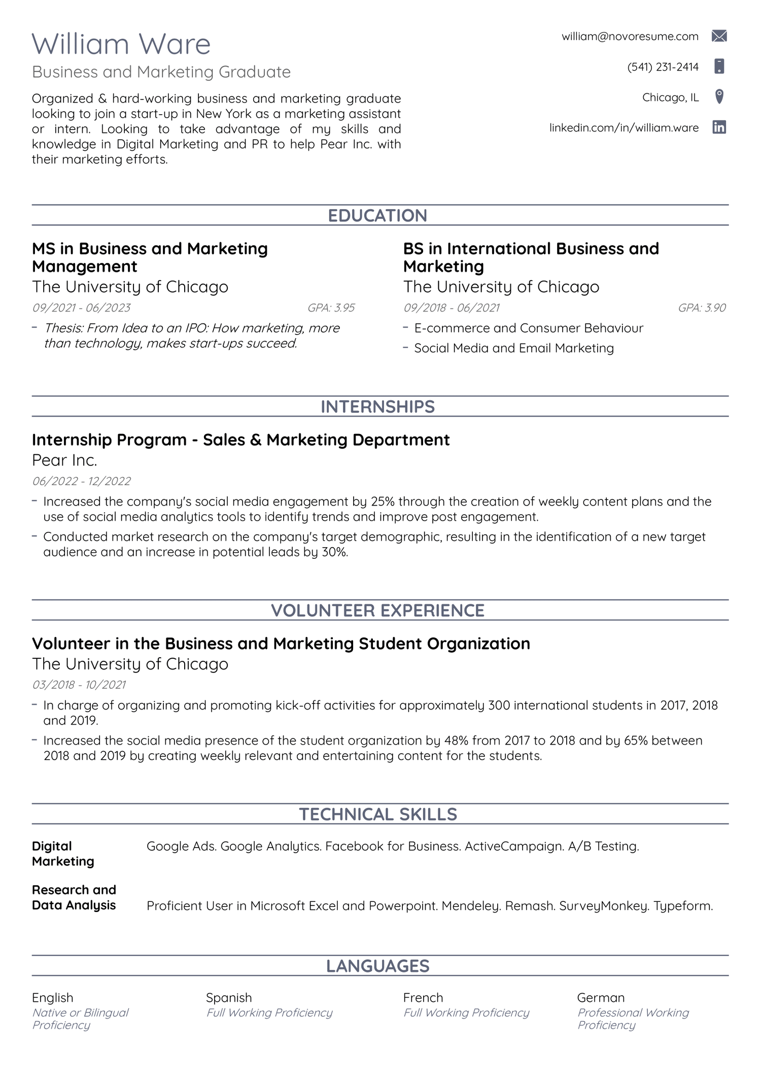 Best-Student-Resume-Example