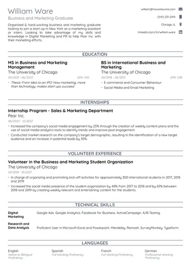 Best-Student-Resume-Example