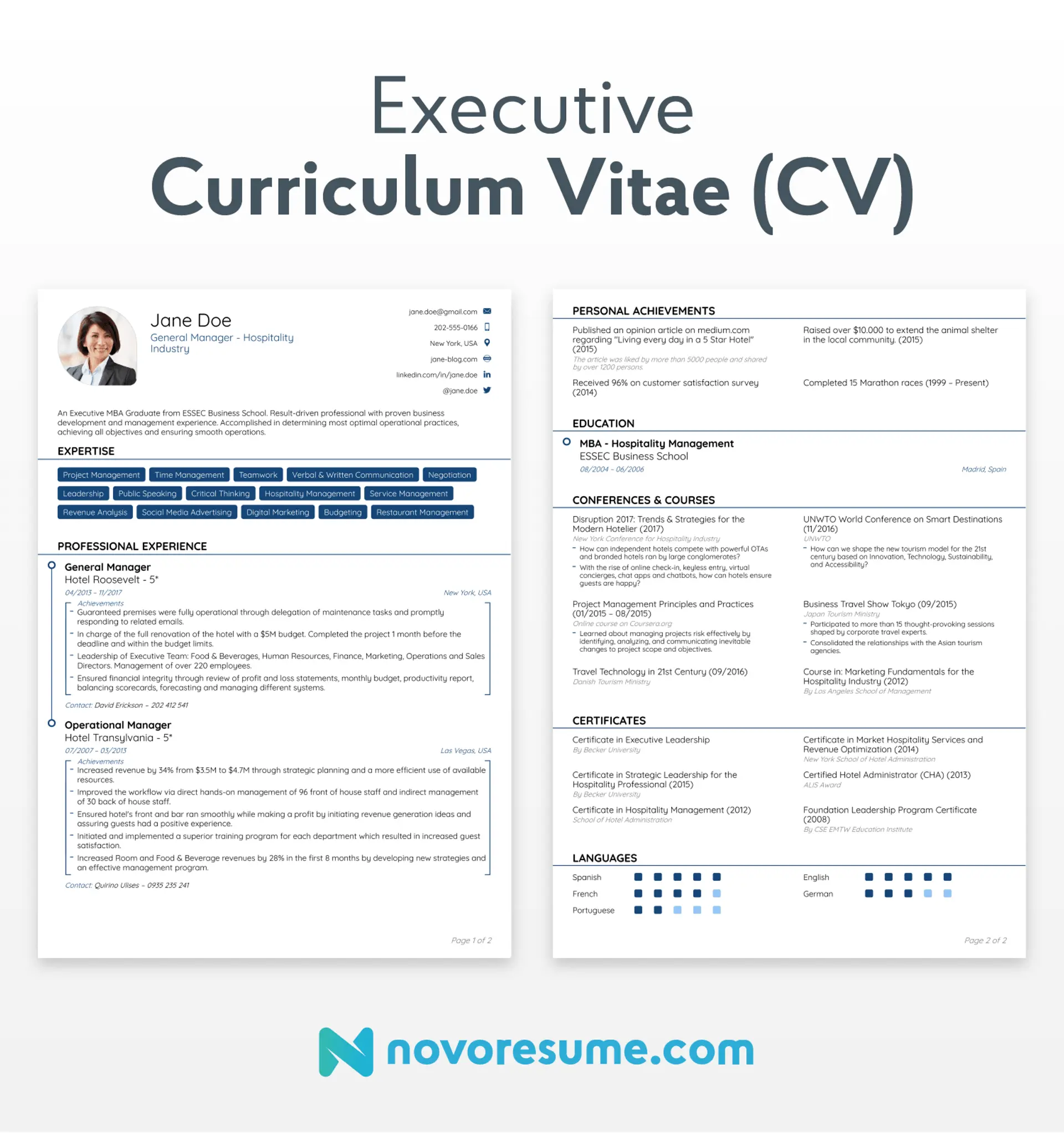 CV-curriculum-vitae-for-UK