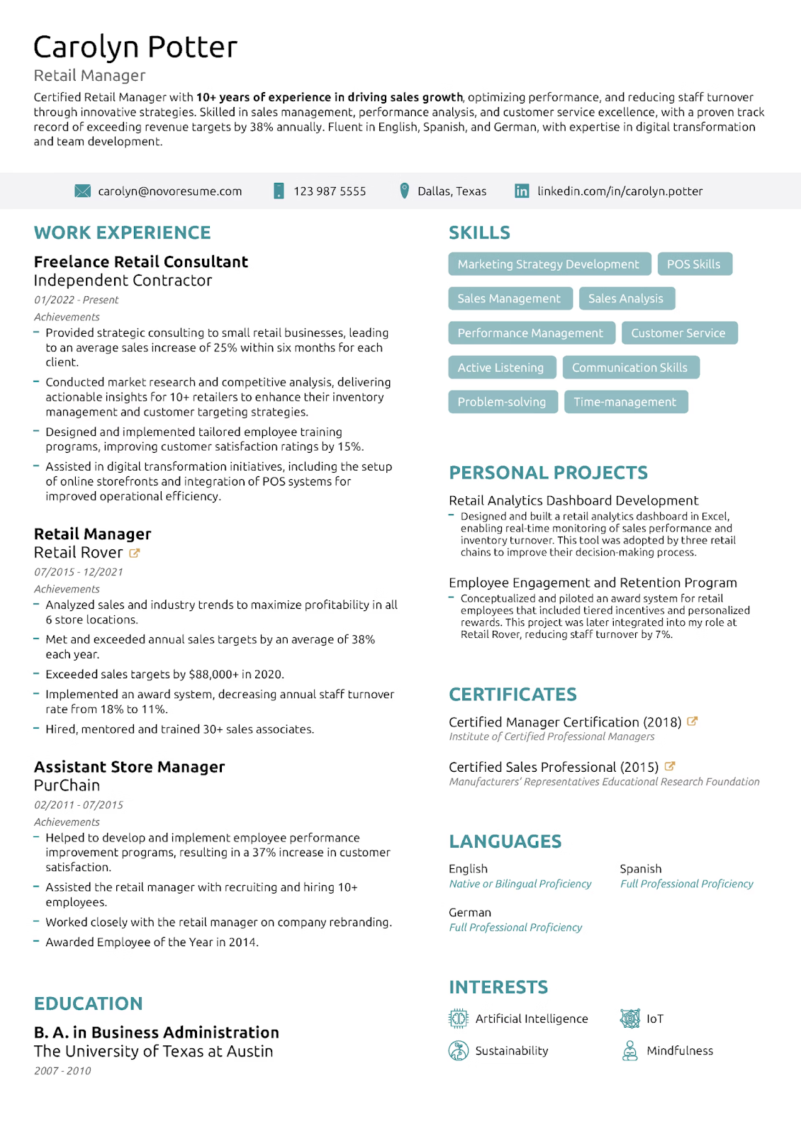 Executive-Resume-Template