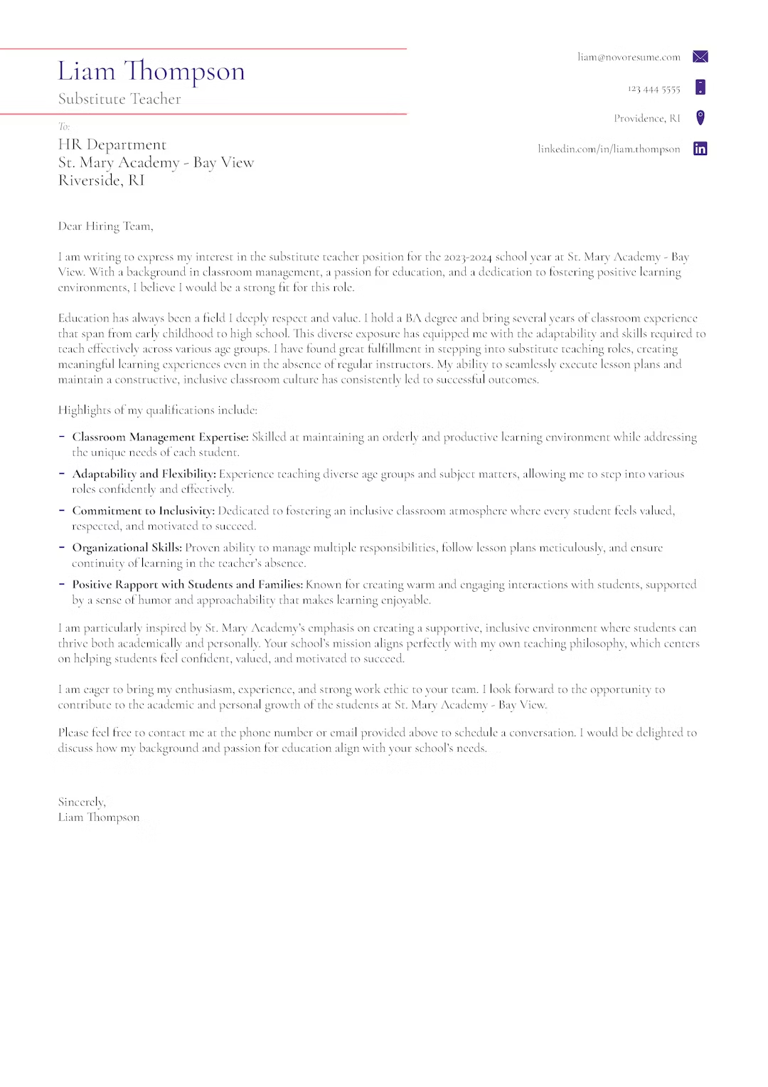 Functional-Cover-Letter-Template