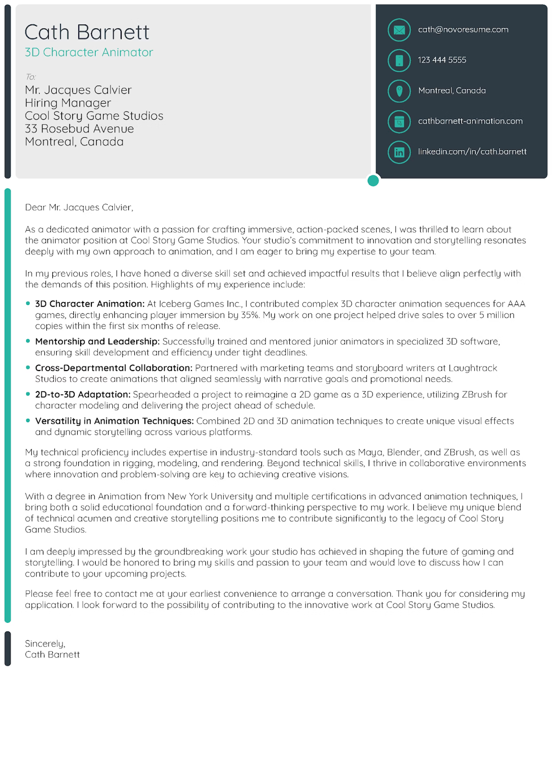 Industry-Specific-Cover-Letter