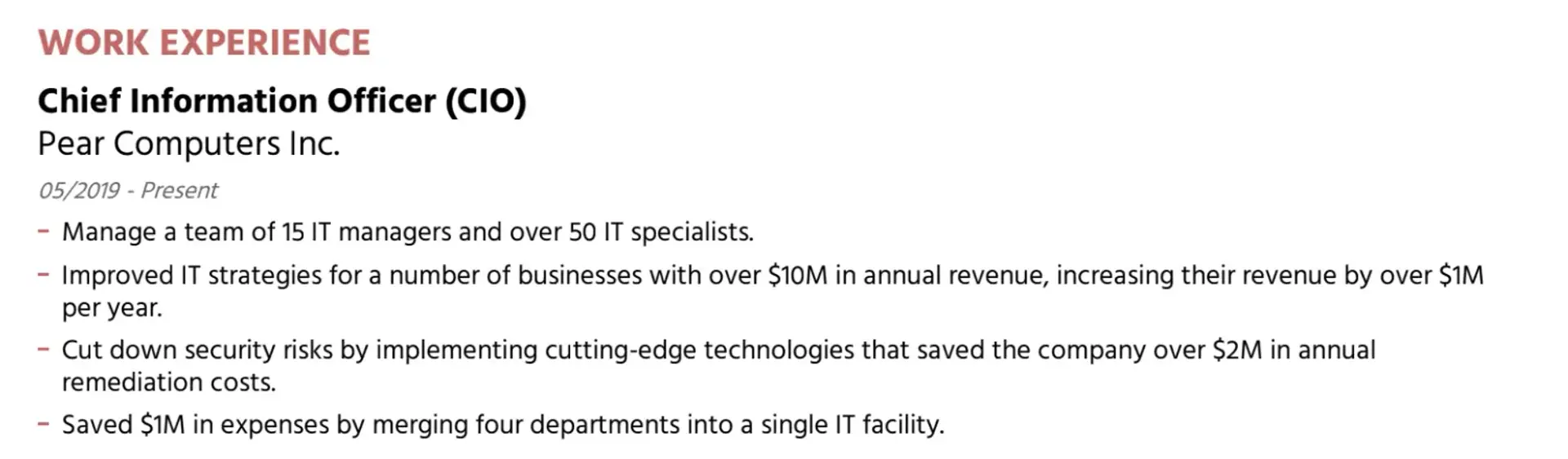 ai resume trends drafts work experience section for resume with
