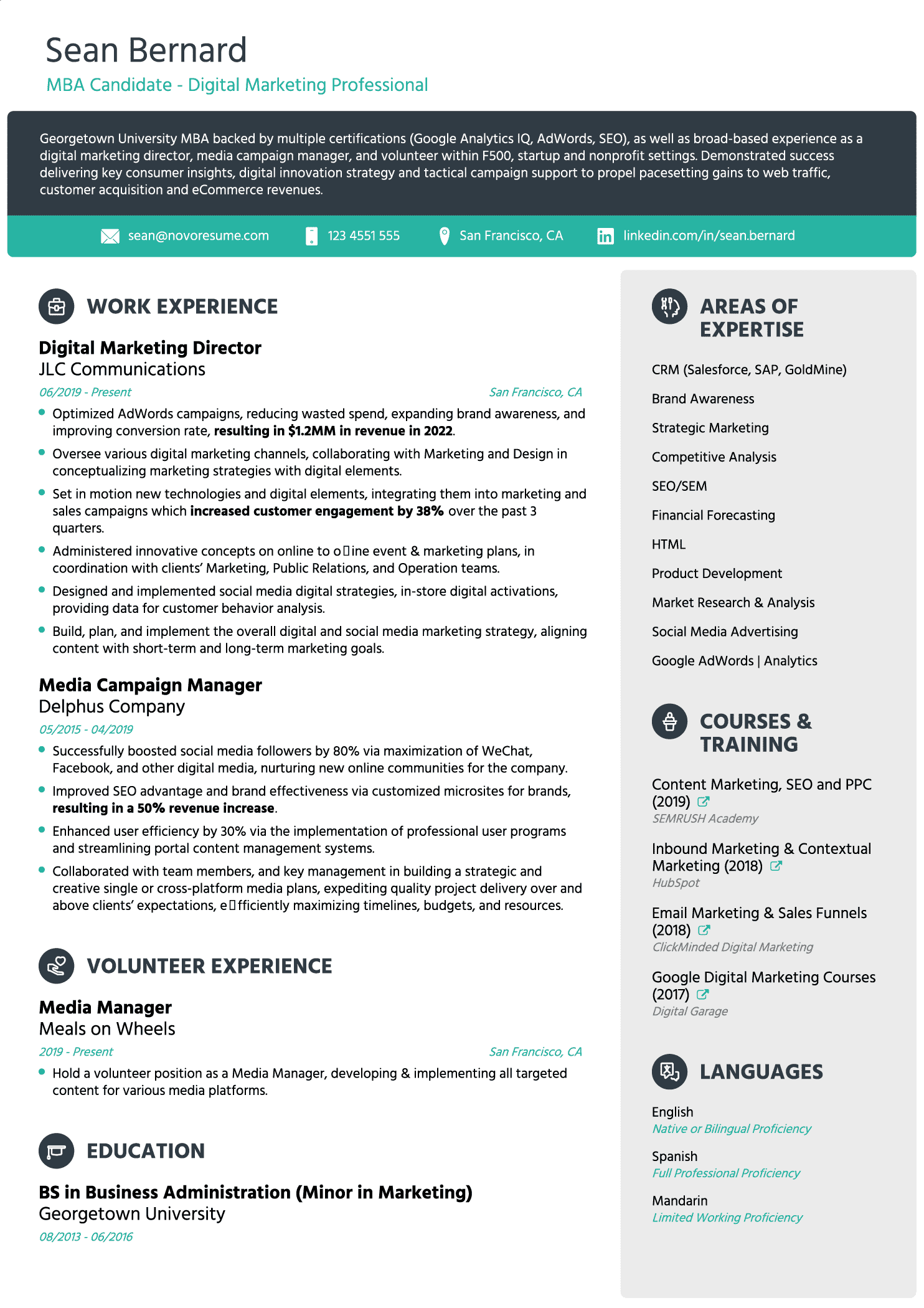 ats-friendly-Hybrid-Resume-Template