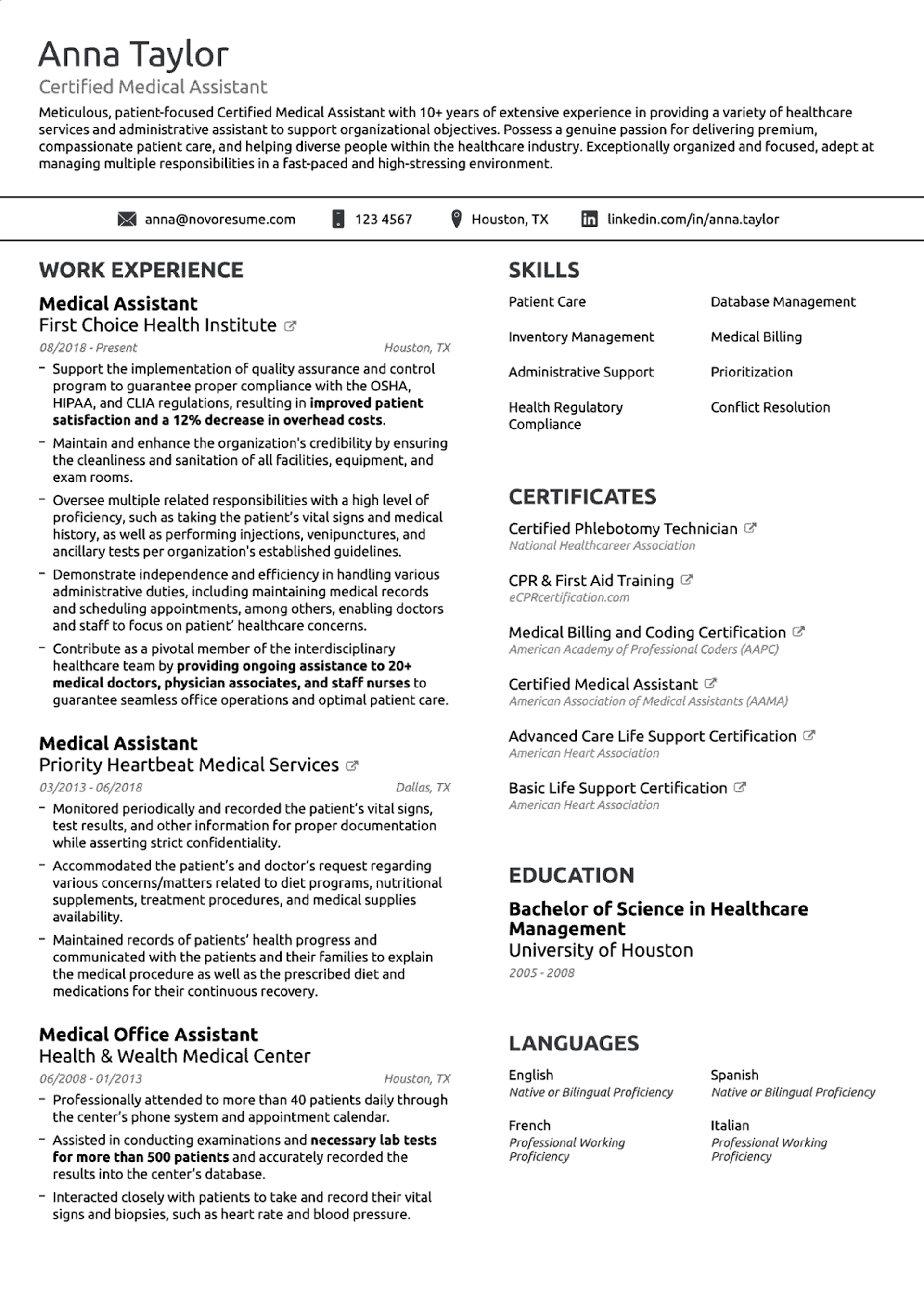 ats friendly resume templates drafts ATS Friendly basic resume