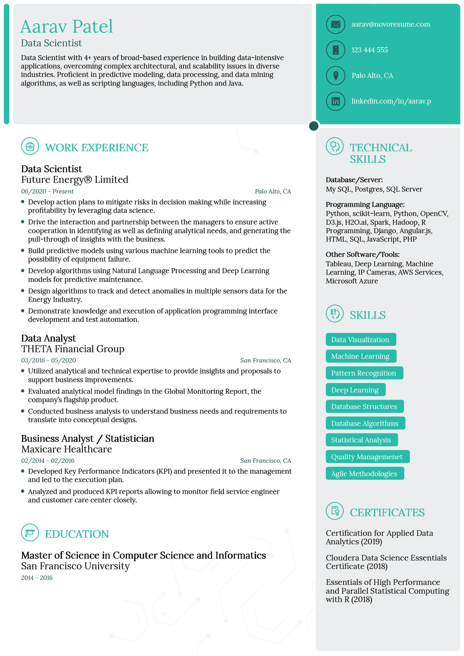 ats friendly resume templates drafts ats friendly Tech Resume