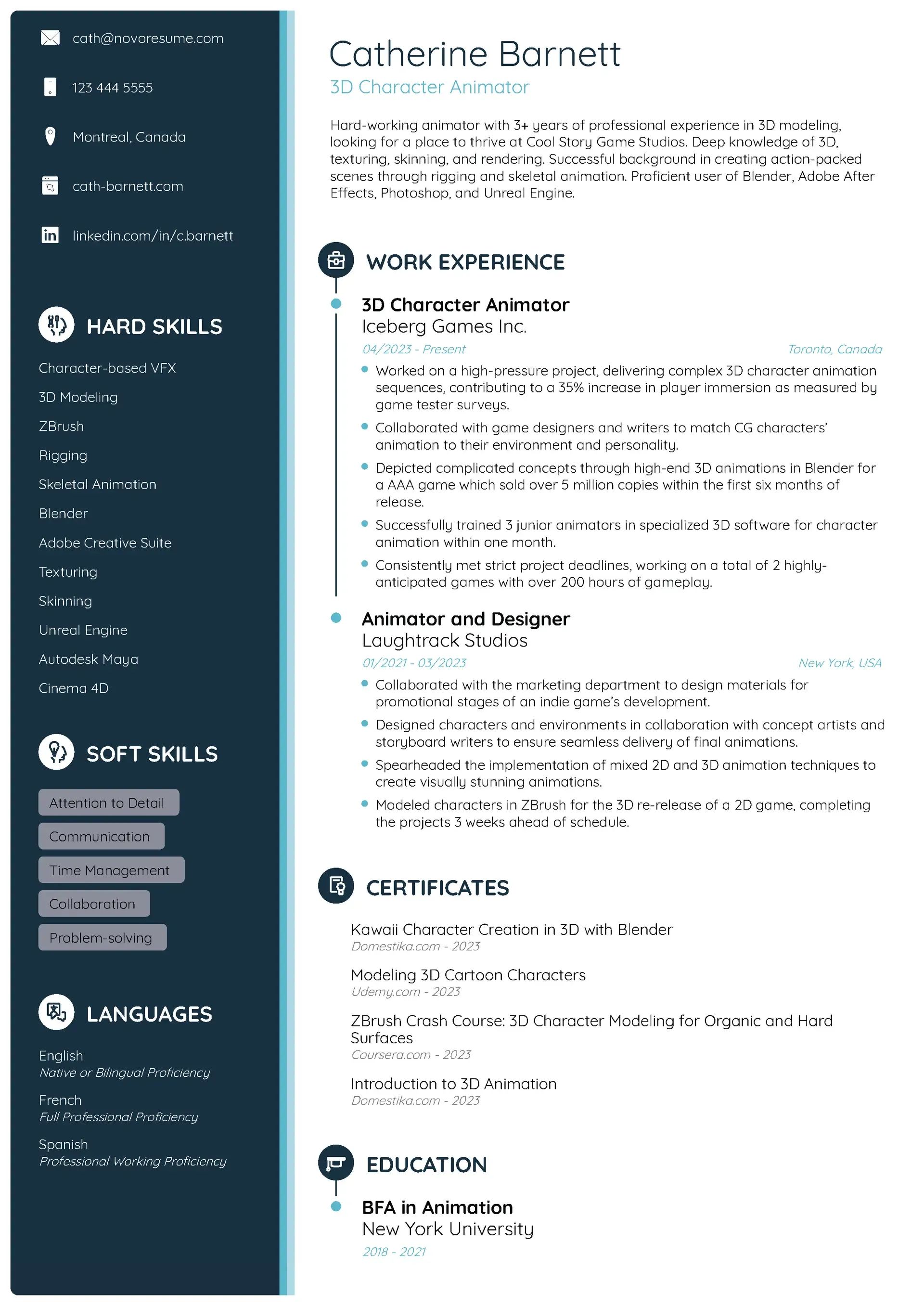 ats-skill-based-resume-template