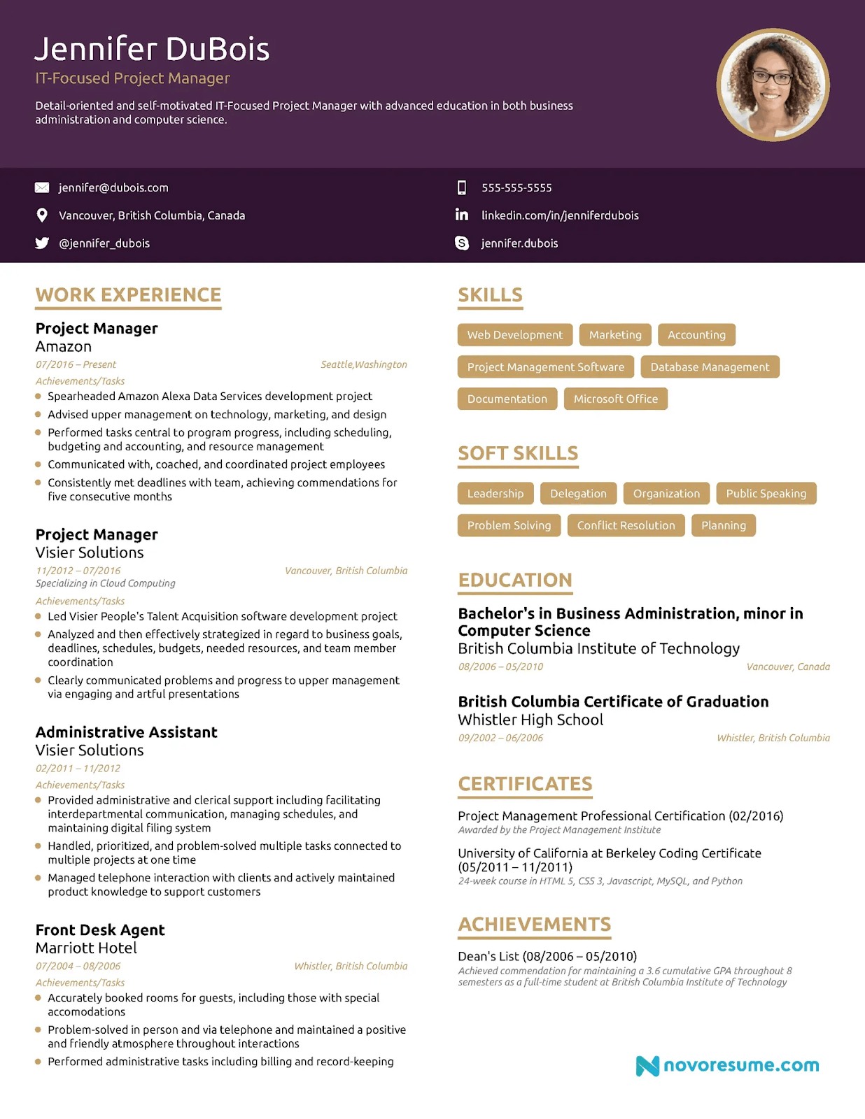 ats-template-for-project-manager