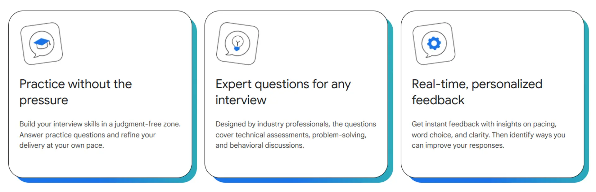 best ai tools for job seekers drafts Google interview warmup Ai
