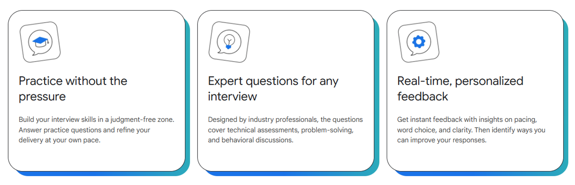 best ai tools for job seekers drafts Google interview warmup Ai