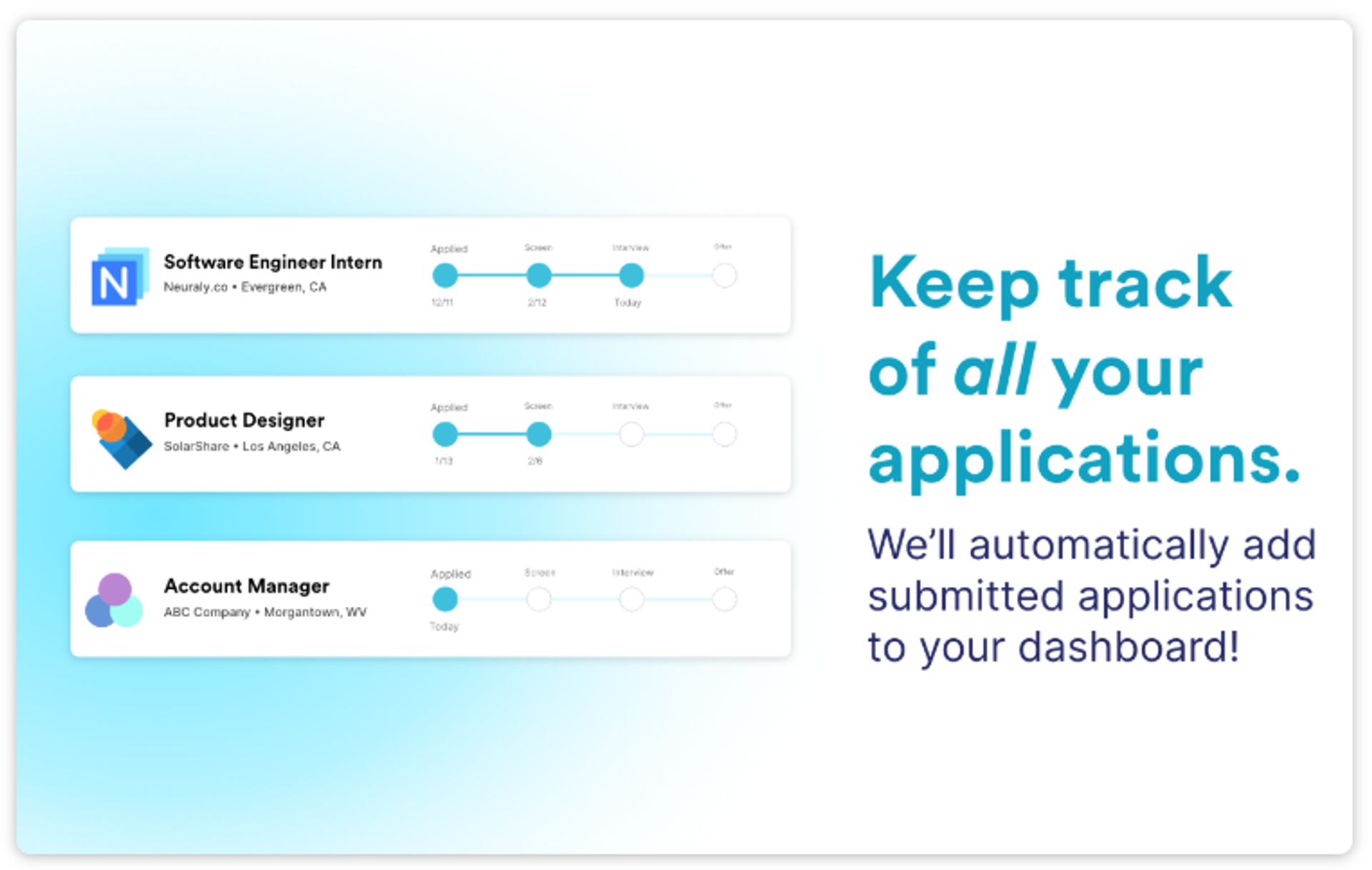 best ai tools for job seekers drafts Simplify Copilot ensures you stay on top of