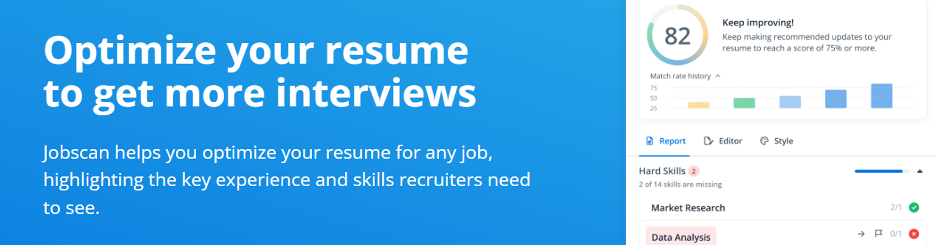 best ai tools for job seekers drafts jobscan