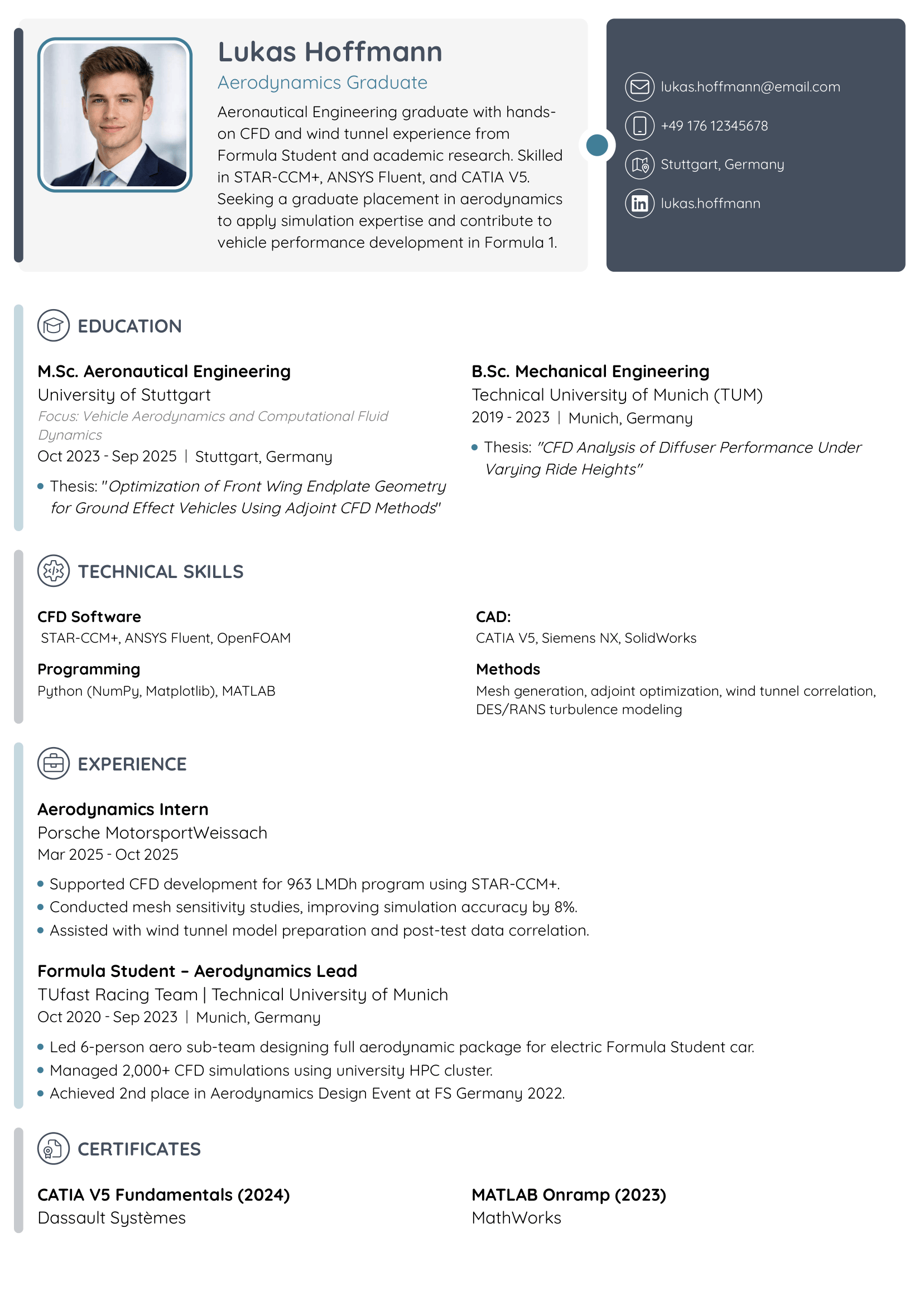 best-f1-resume-engineering-template