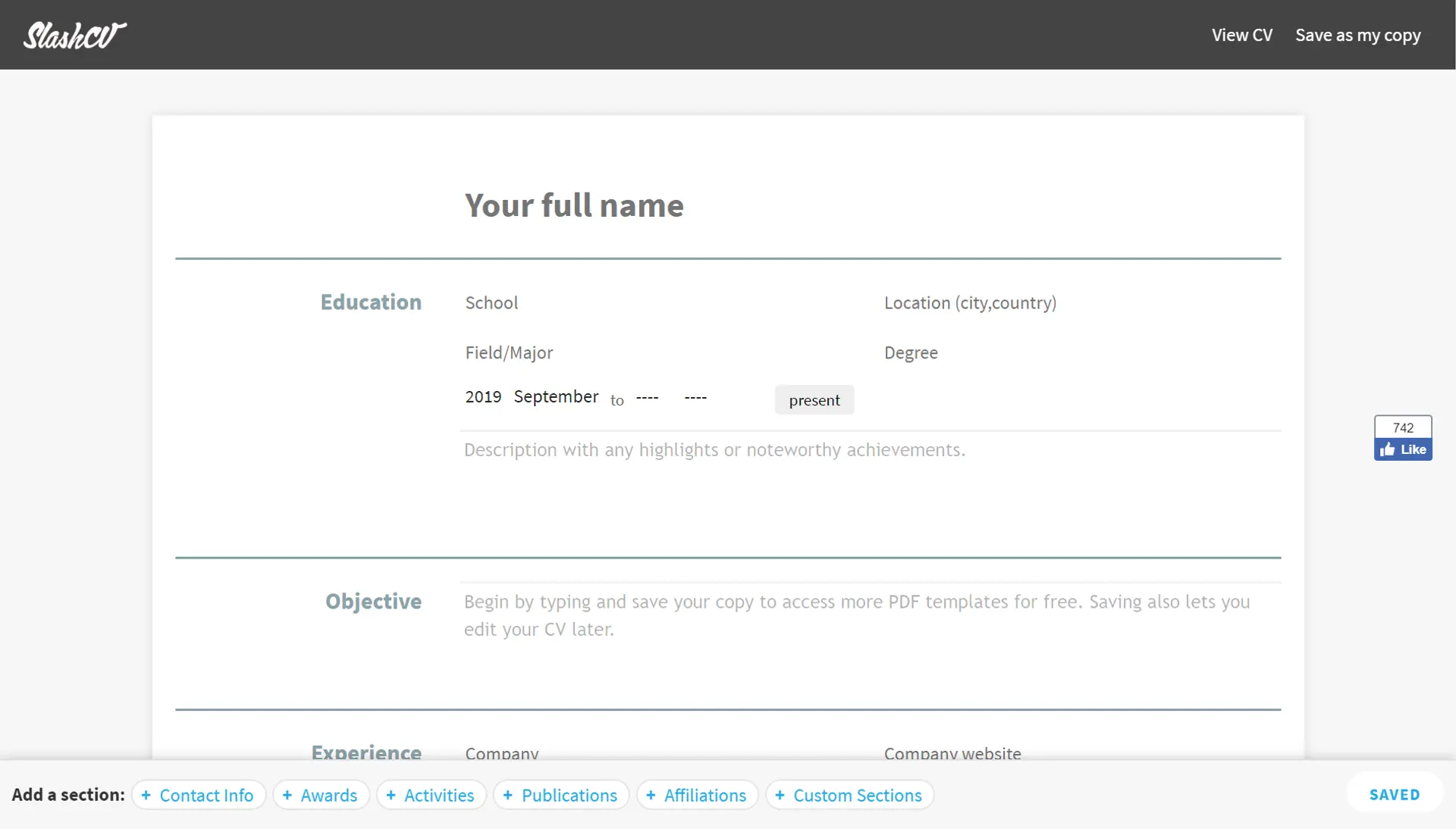 best online resume builders drafts