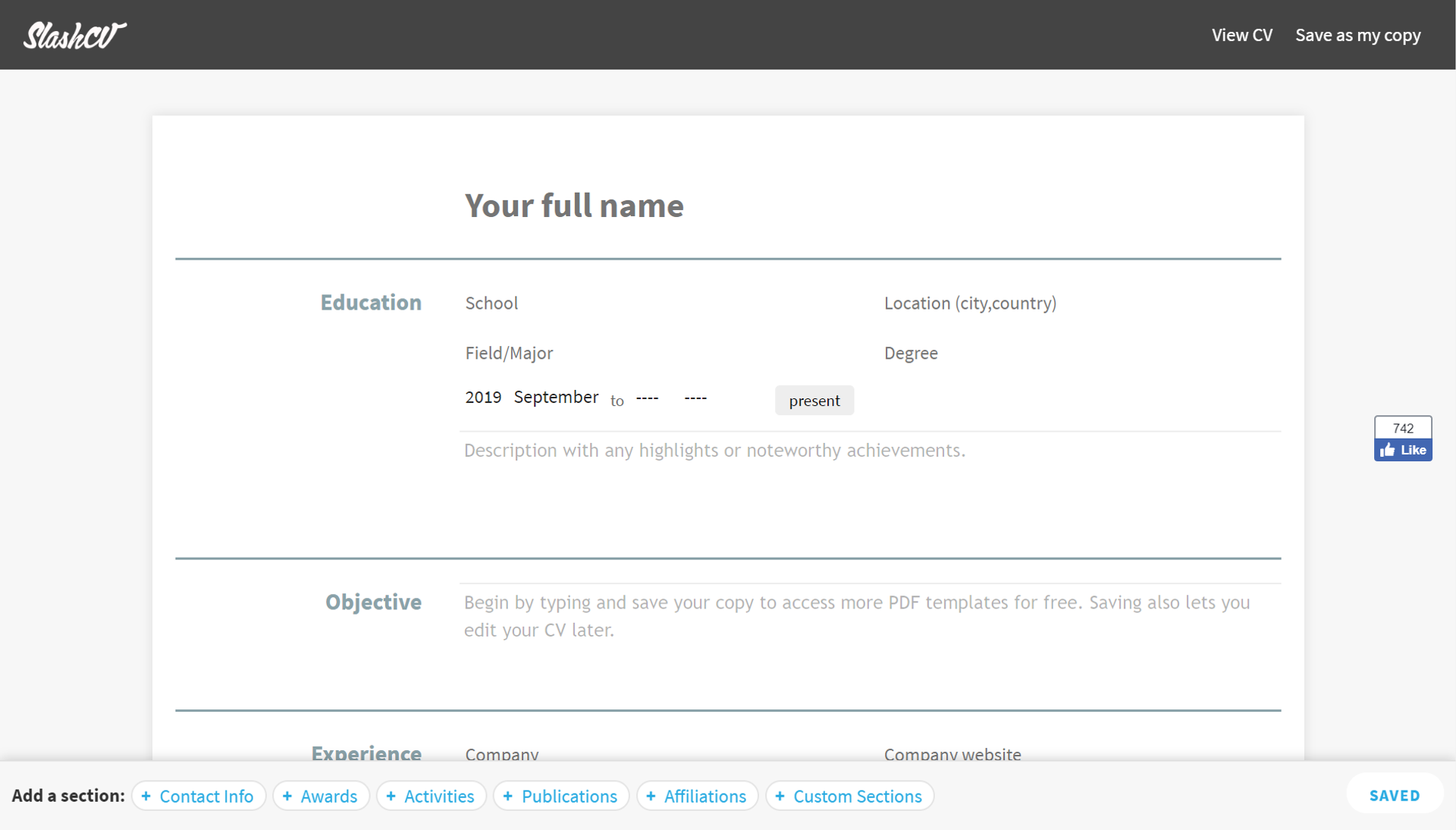 best online resume builders drafts