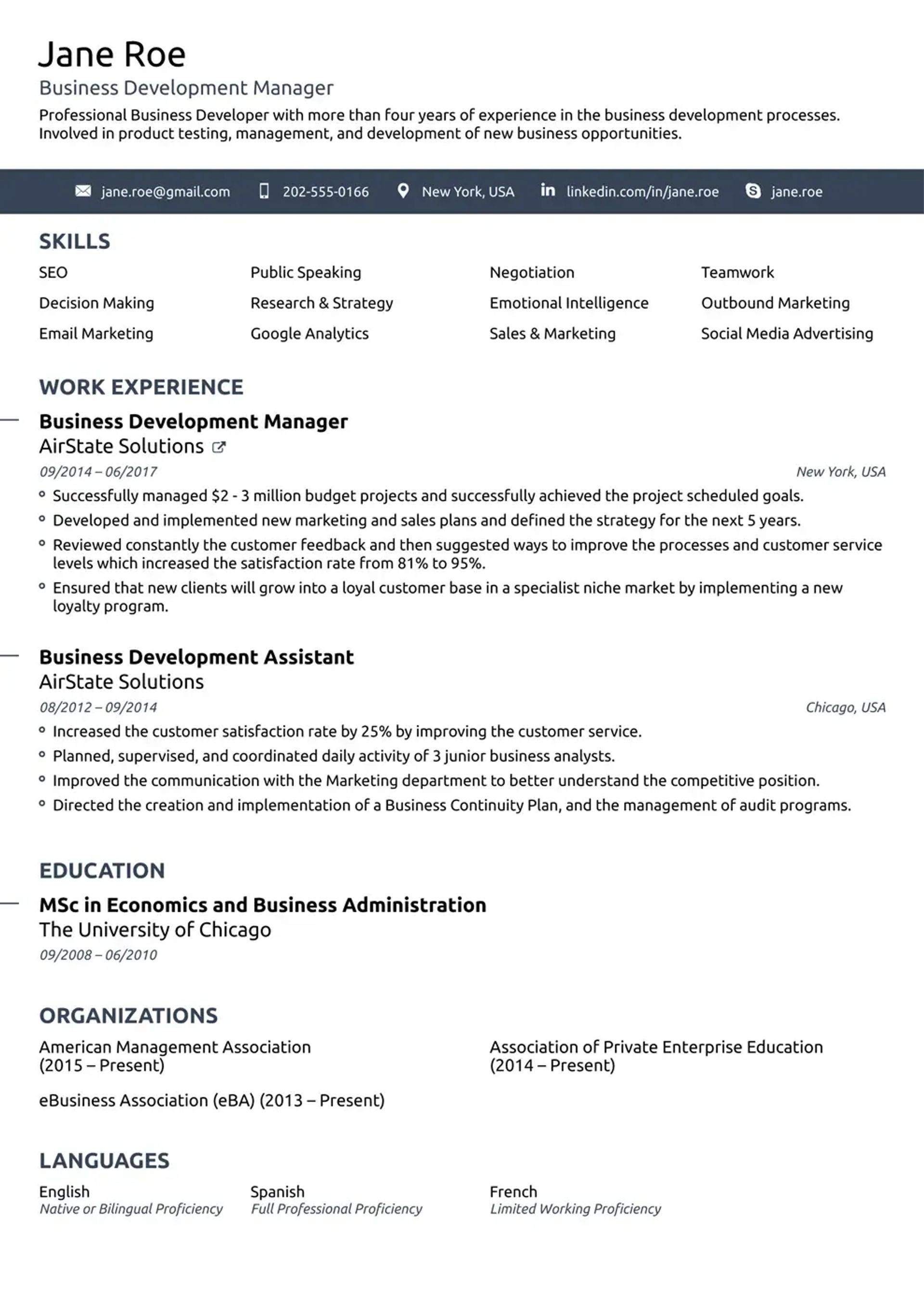 blank resume templates drafts Simple Blank Resume