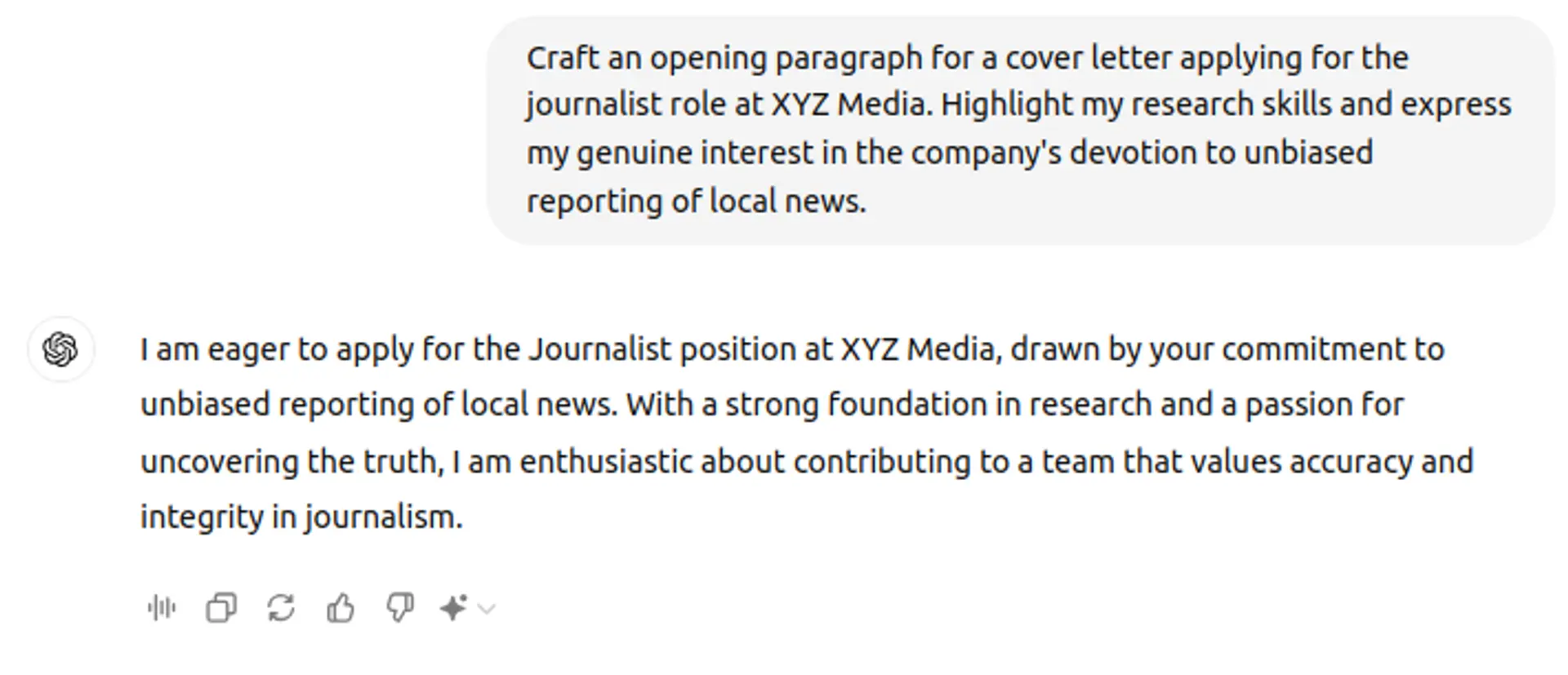 chatgpt cover letter prompts drafts ChatGPT Prompts to Create an Introduction for Cover