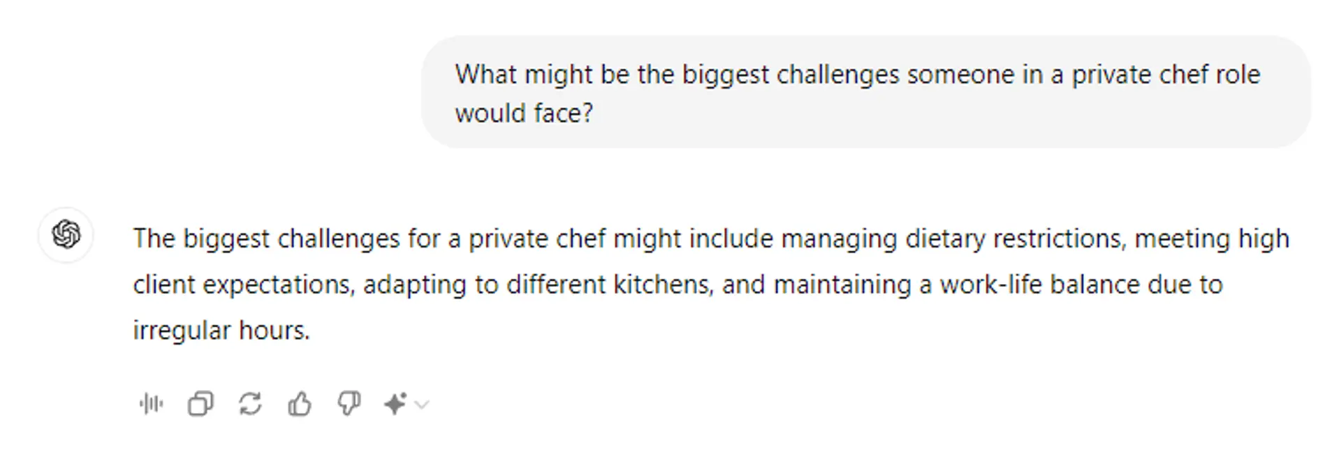 chatgpt job interview prompts drafts ChatGPT Analyze the