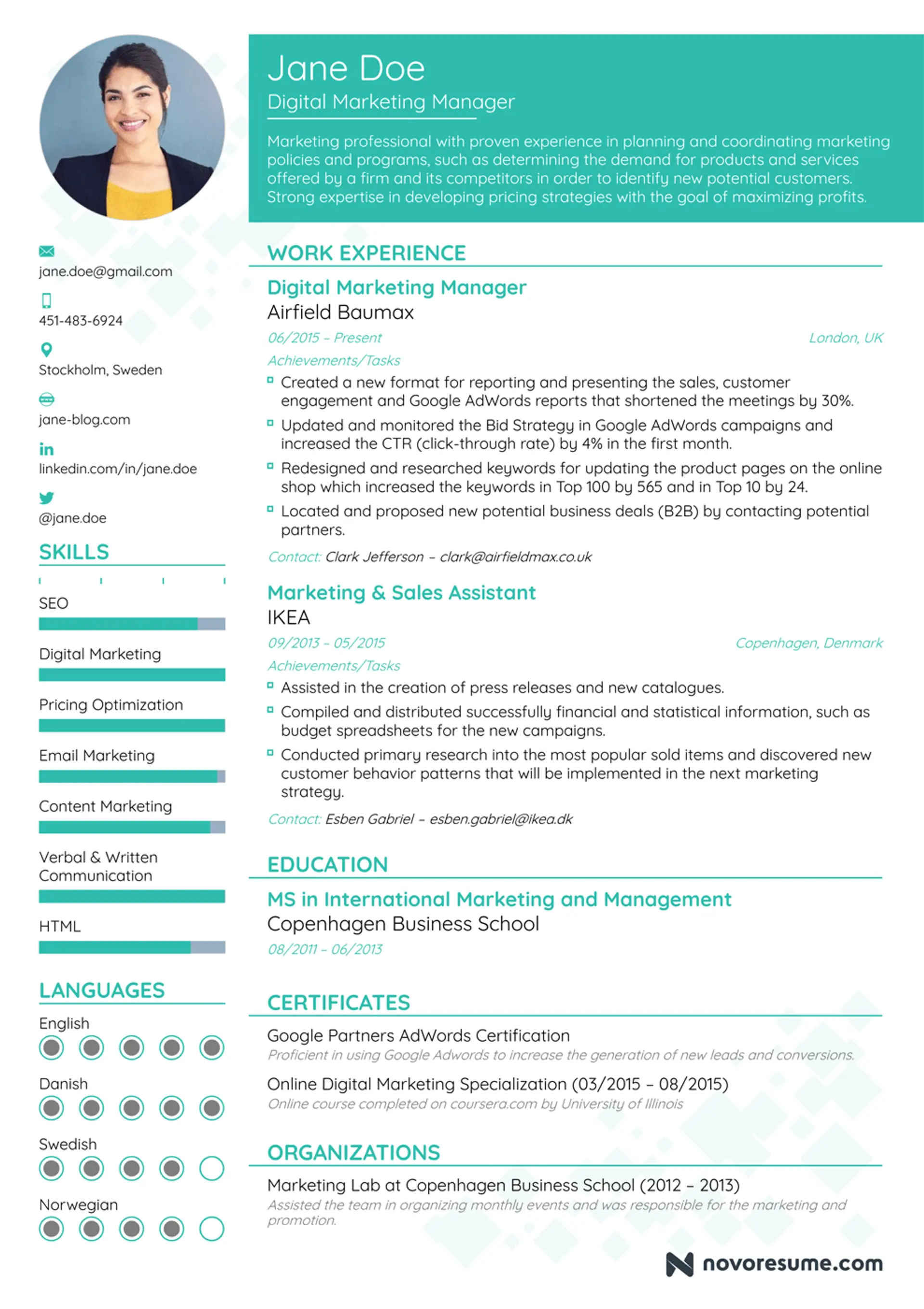 chronological resume drafts Functional Chronological Resume