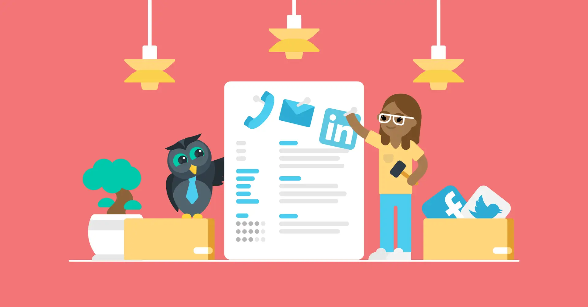 contact information on resume