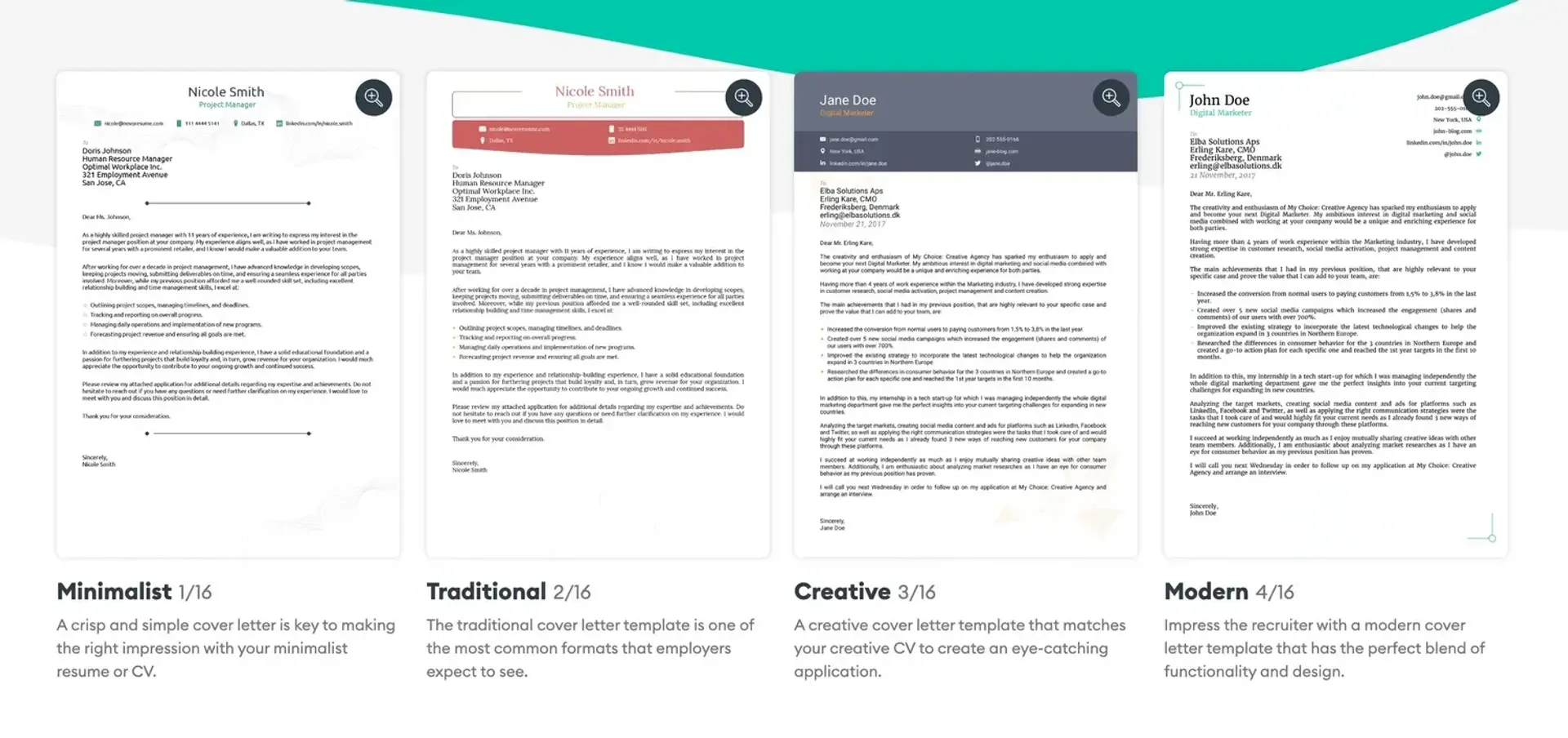 cover letter examples drafts cover letter examples