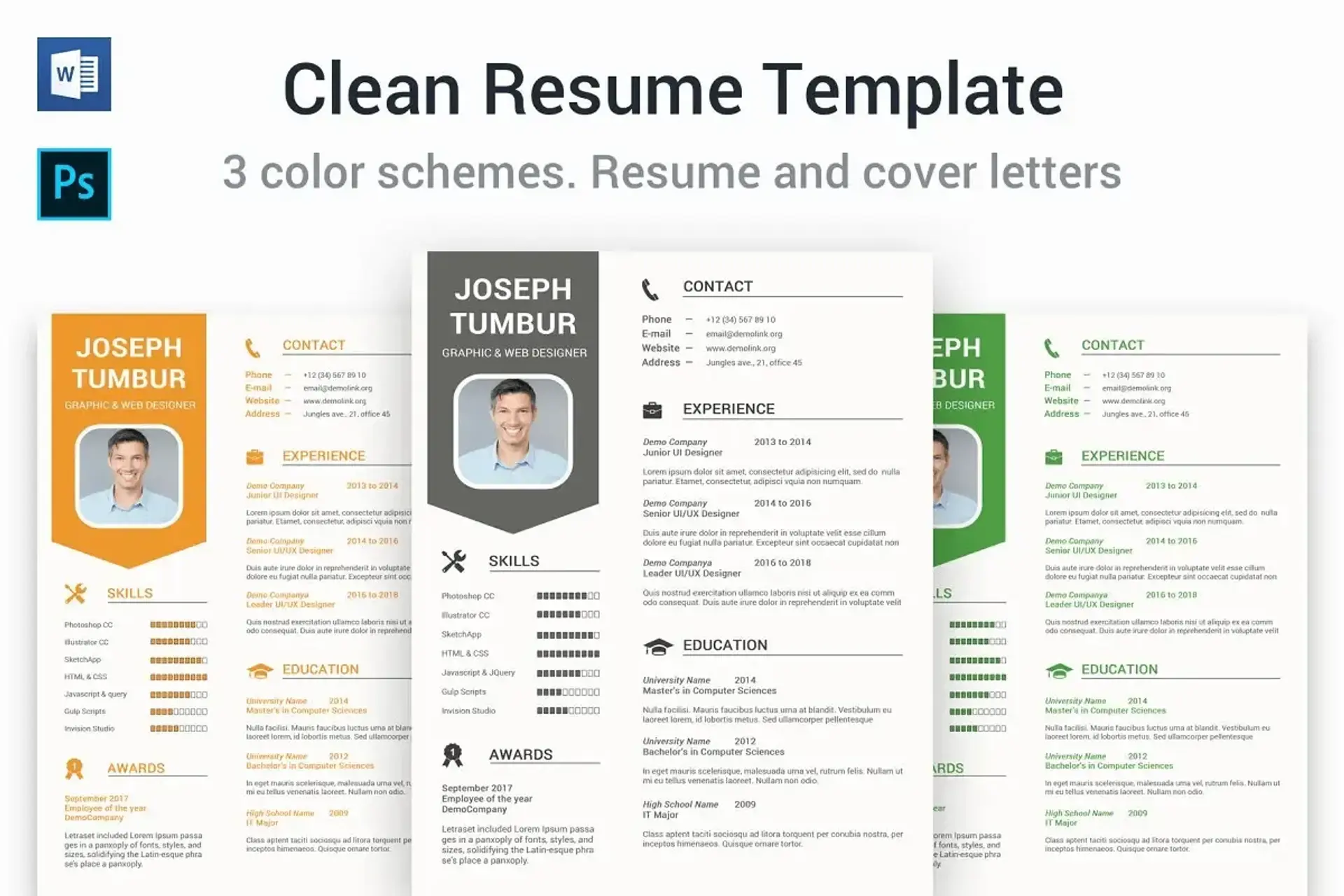 creative resume templates drafts Clean Resume Template by