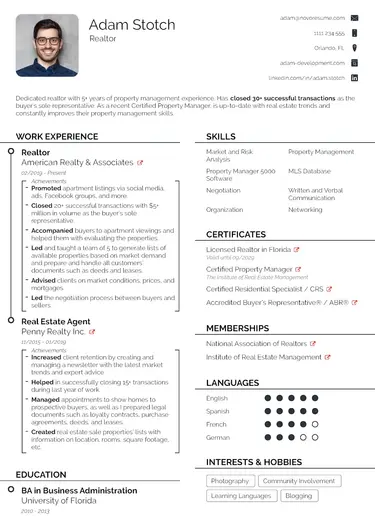 modern CV