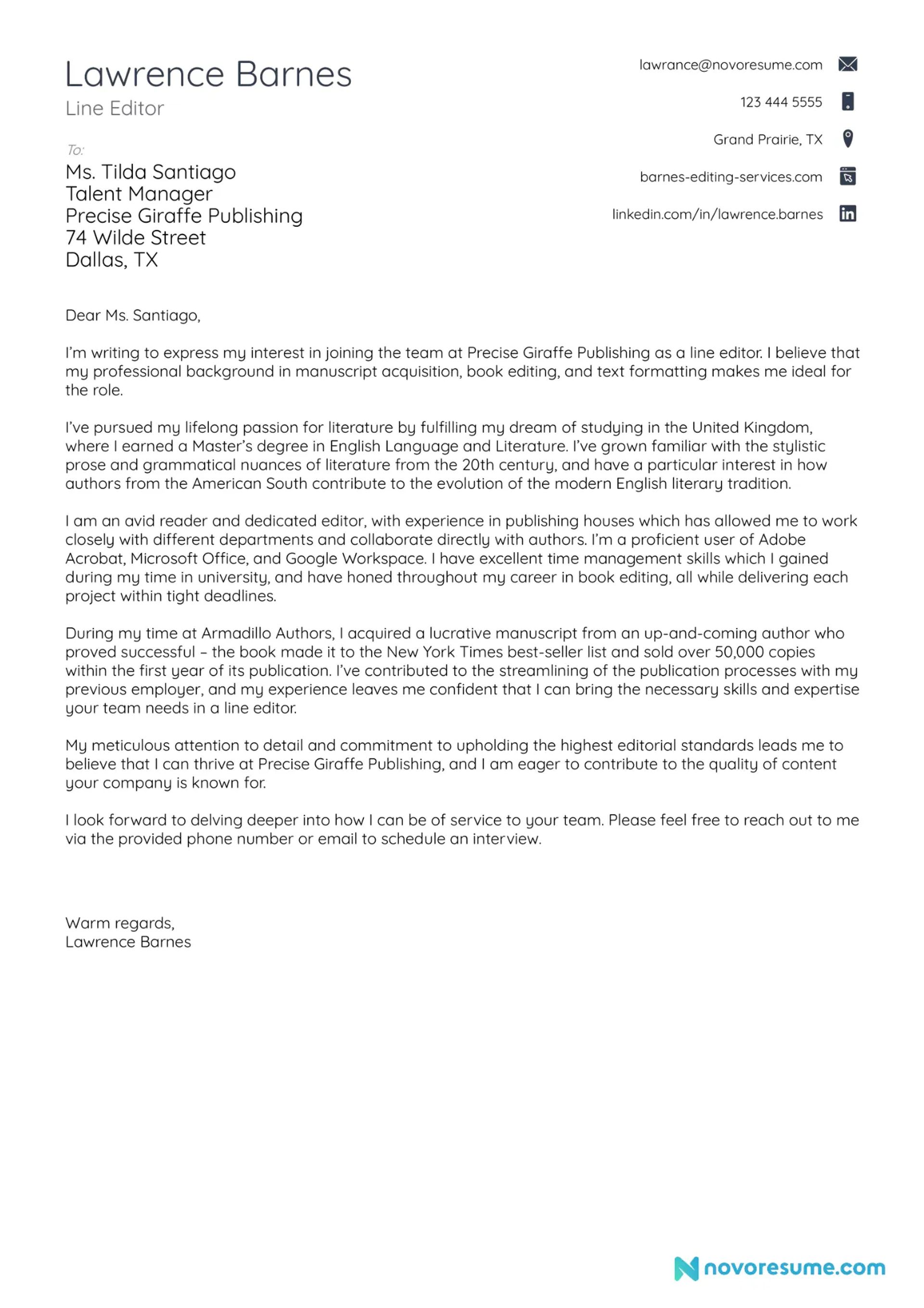 editor resume example drafts editor cover letter