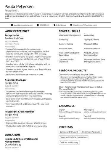 Basic CV