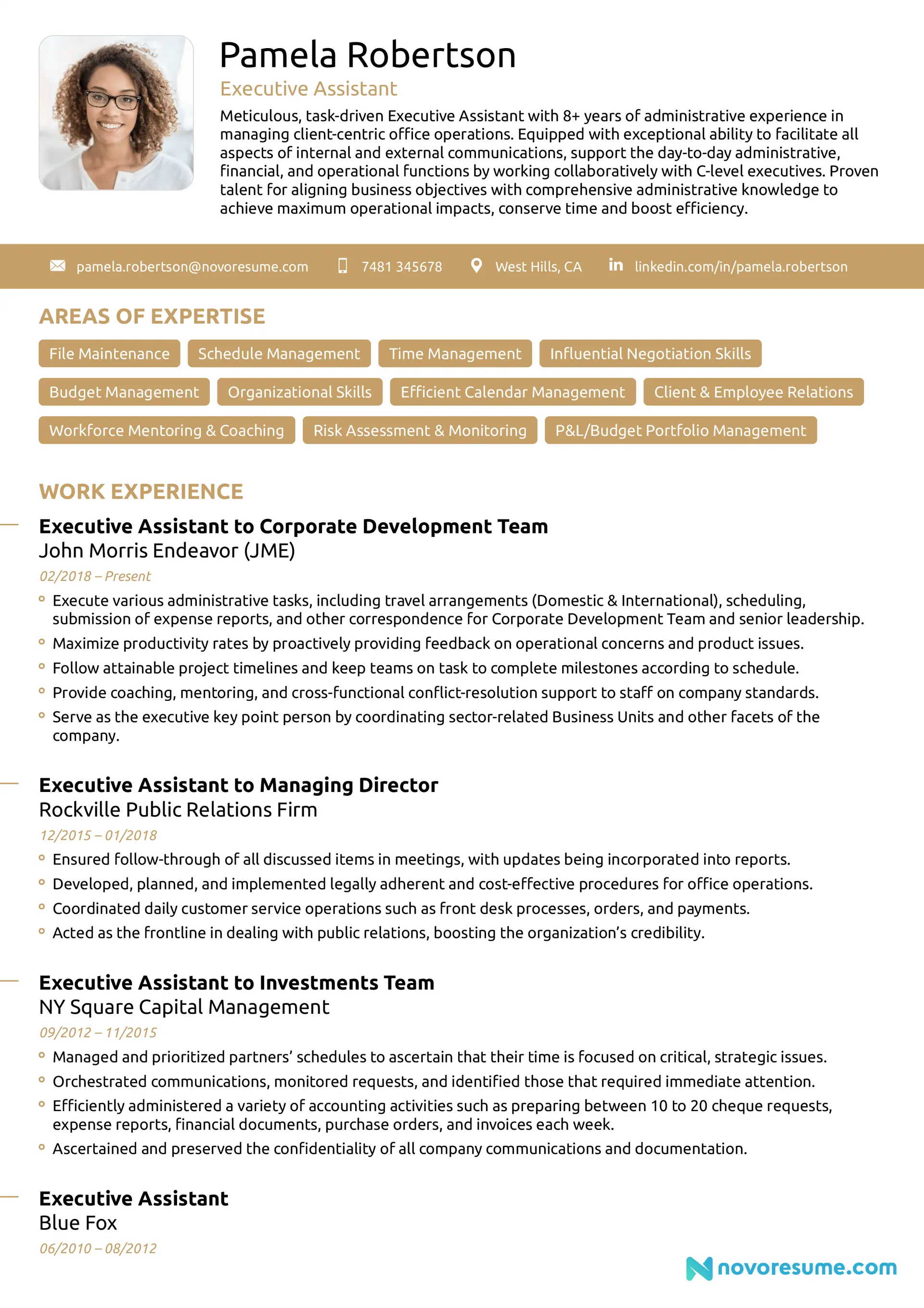 executive assistant resume drafts executive assistant resume