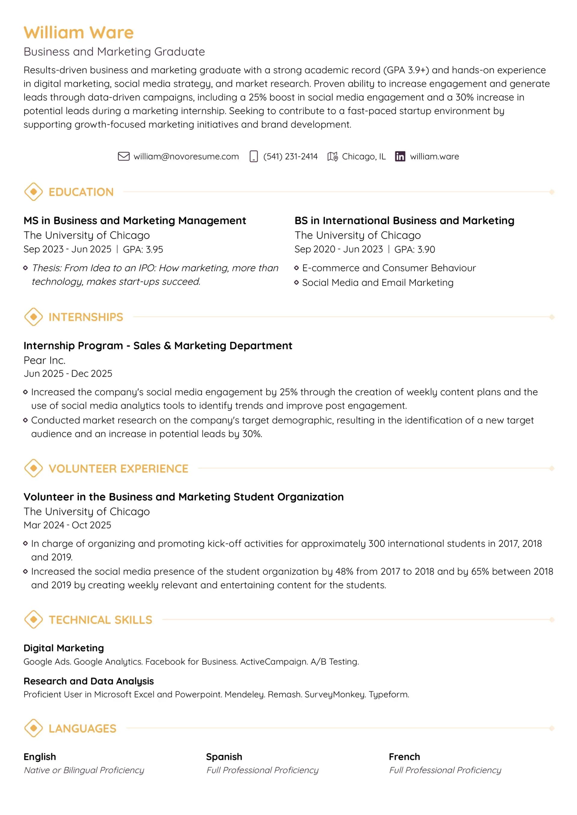 first-job-resume-example