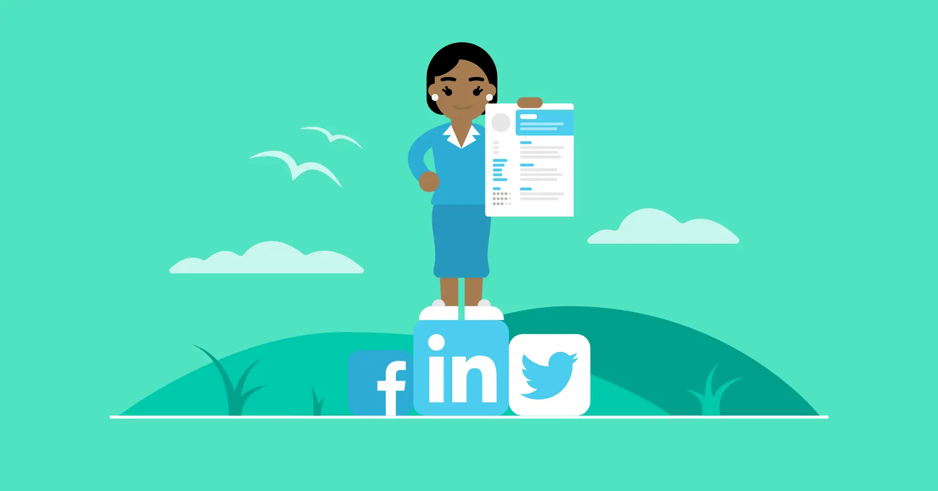 get hired using social media step by step guide