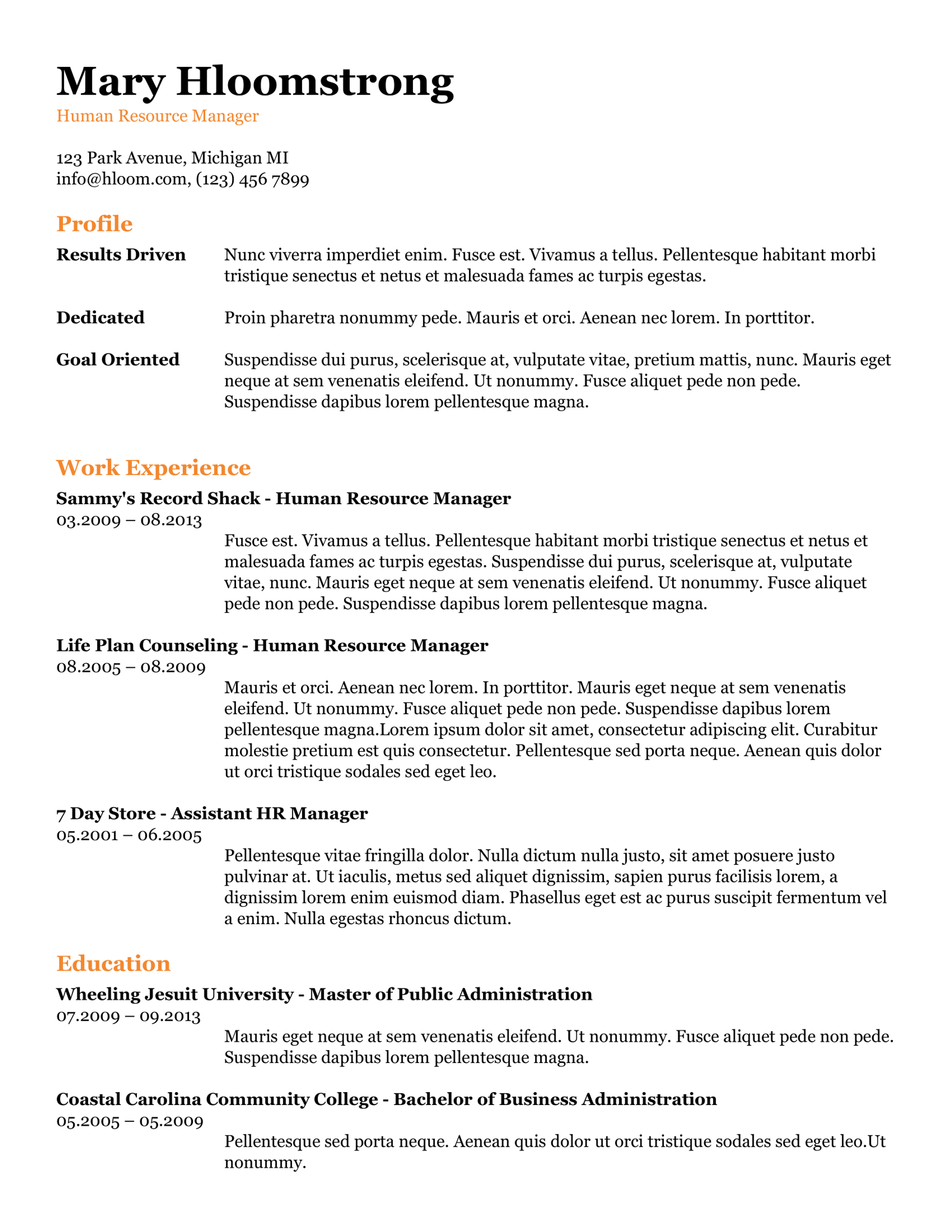 google docs resume templates drafts All the Information Google Docs Resume
