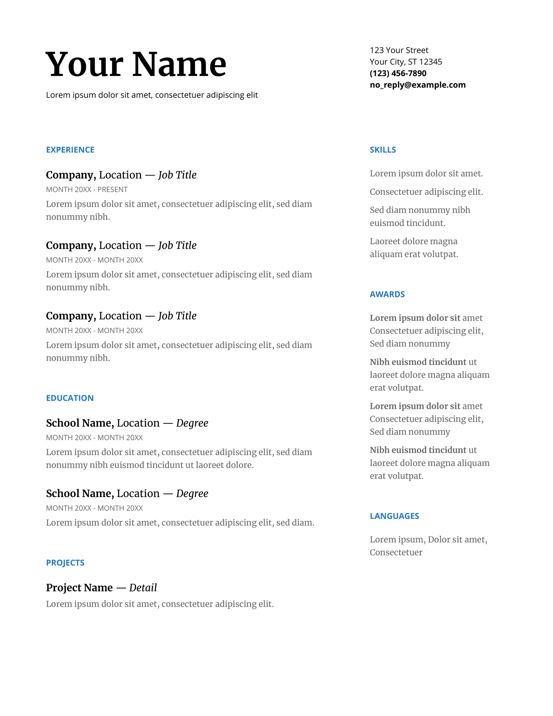 google docs resume templates drafts basic google docs
