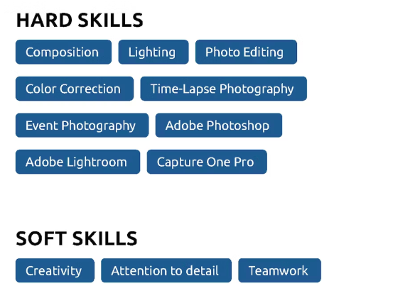 hard-skills-for-a-photographer-resume