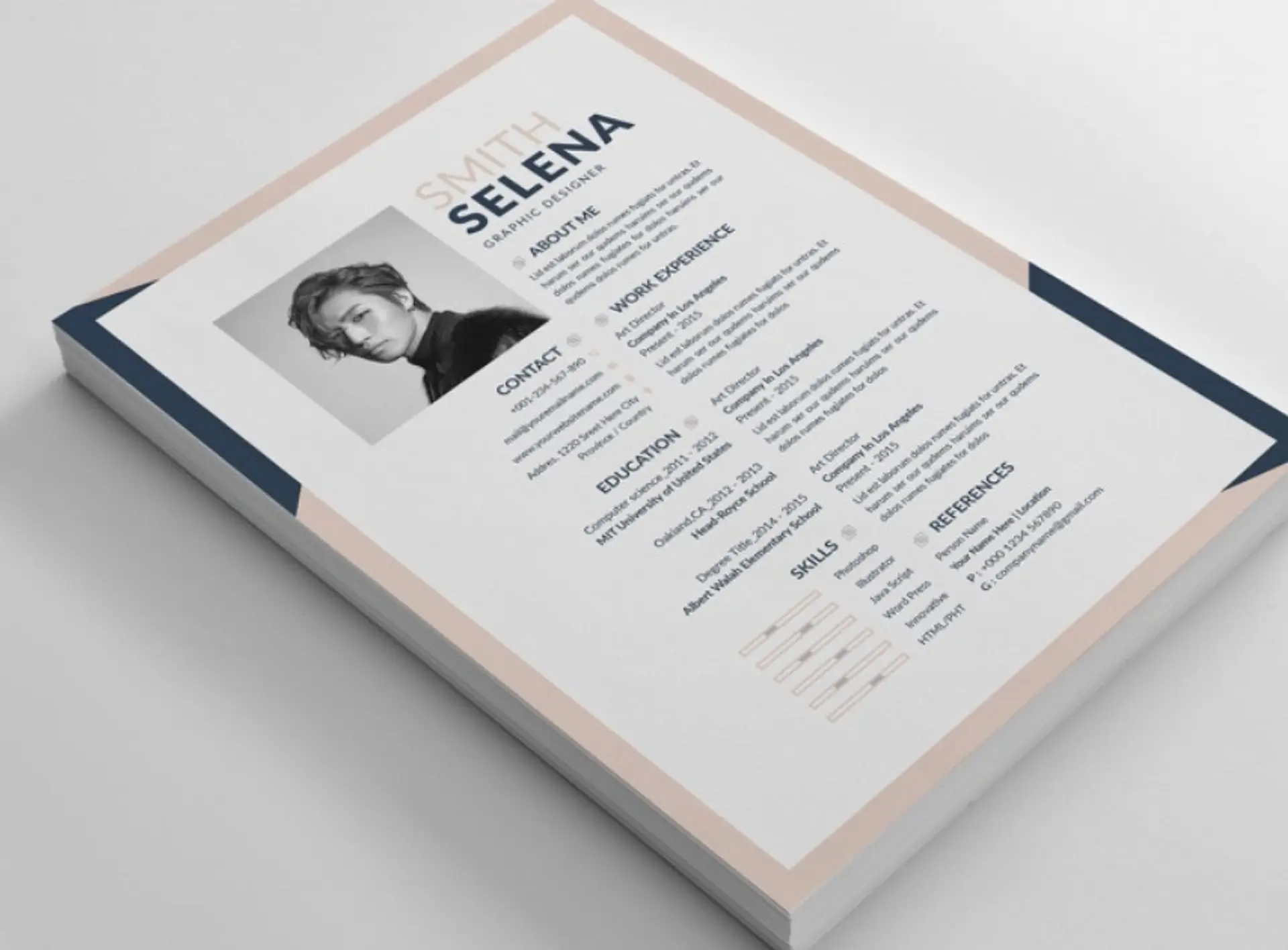 high school resume templates drafts two column high school