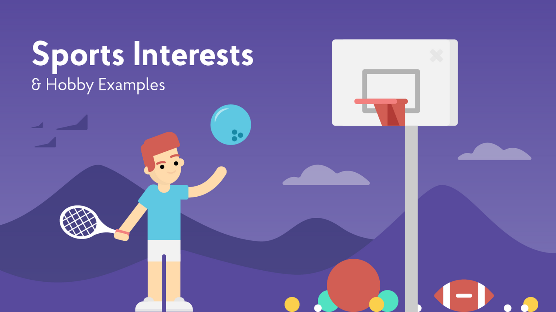 hobbies and interests to put on a resume drafts Sports Interest and Hobby