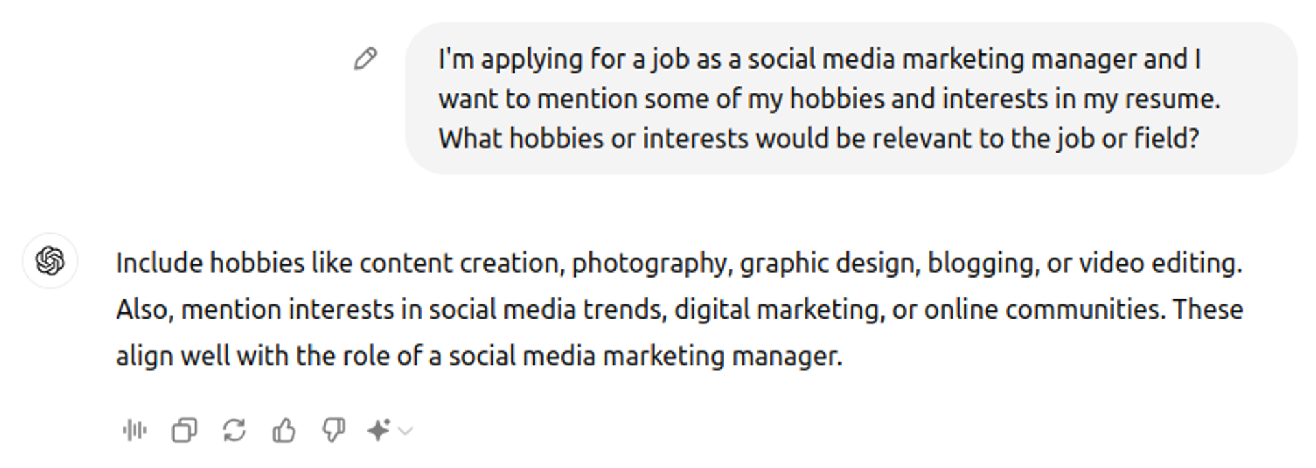 how to create a resume with chatgpt drafts Optional Resume Sections with