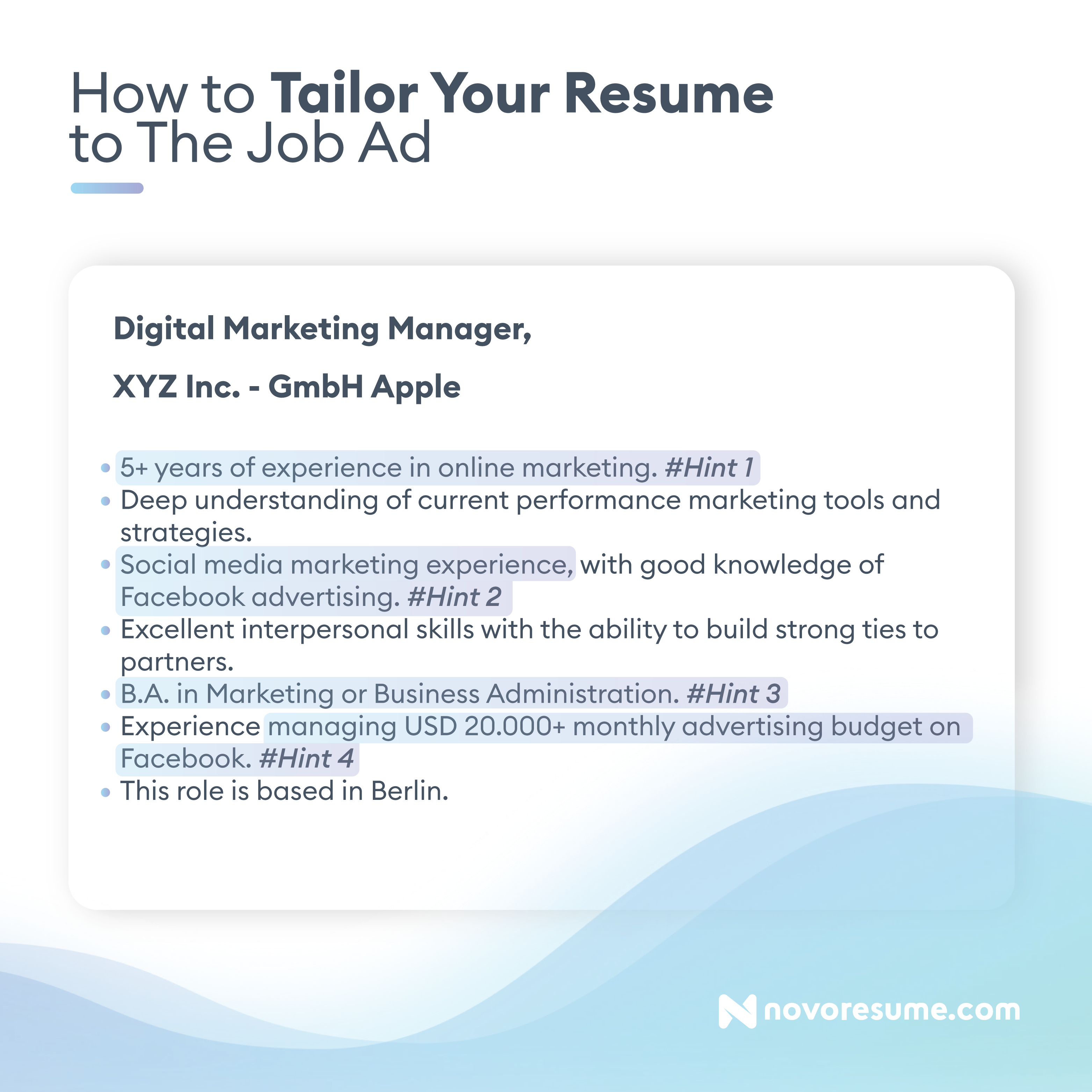 how-to-tailor-a-resume-to-the-job-ad