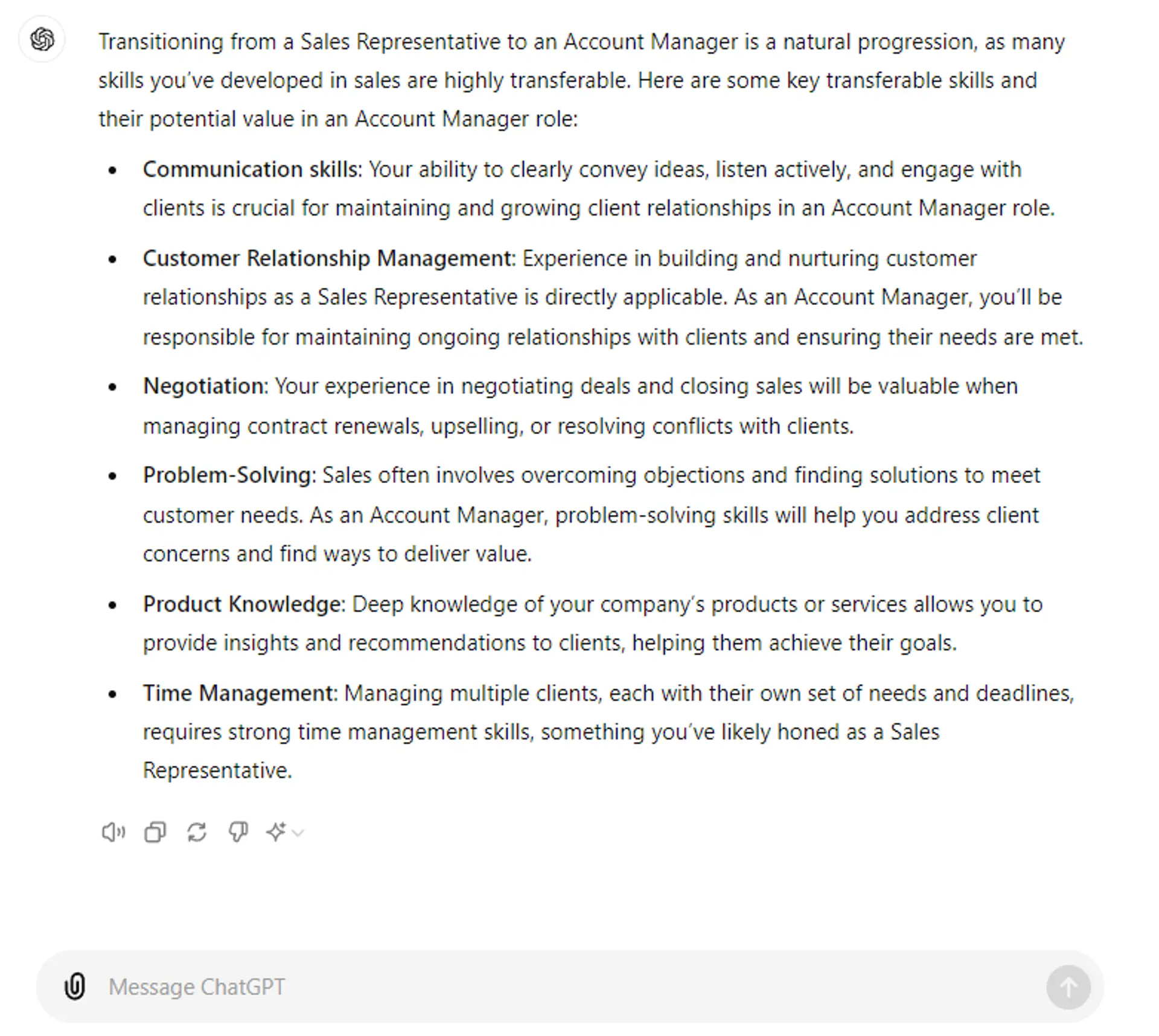 how to use chatgpt to find a job drafts ChatGPT Prompt for a Career