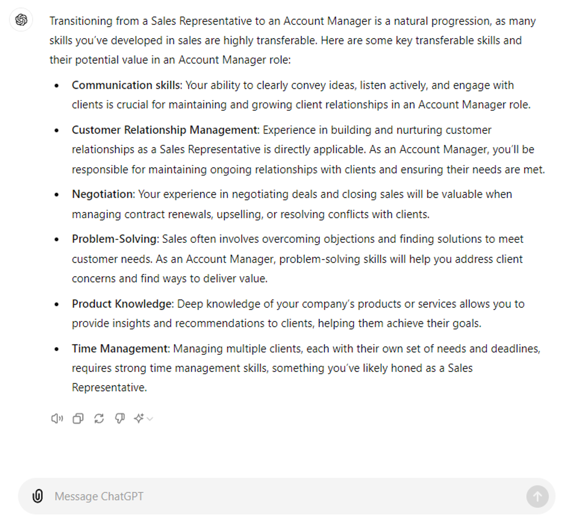 how to use chatgpt to find a job drafts ChatGPT Prompt for a Career
