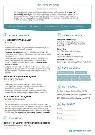 Engineering CV