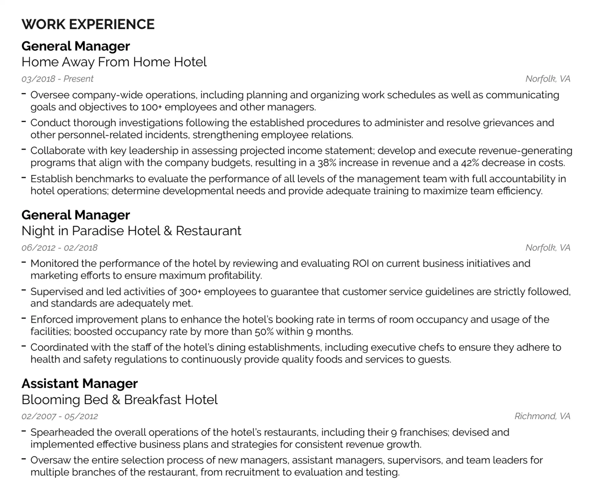 how to write a cv drafts well written CV work experience