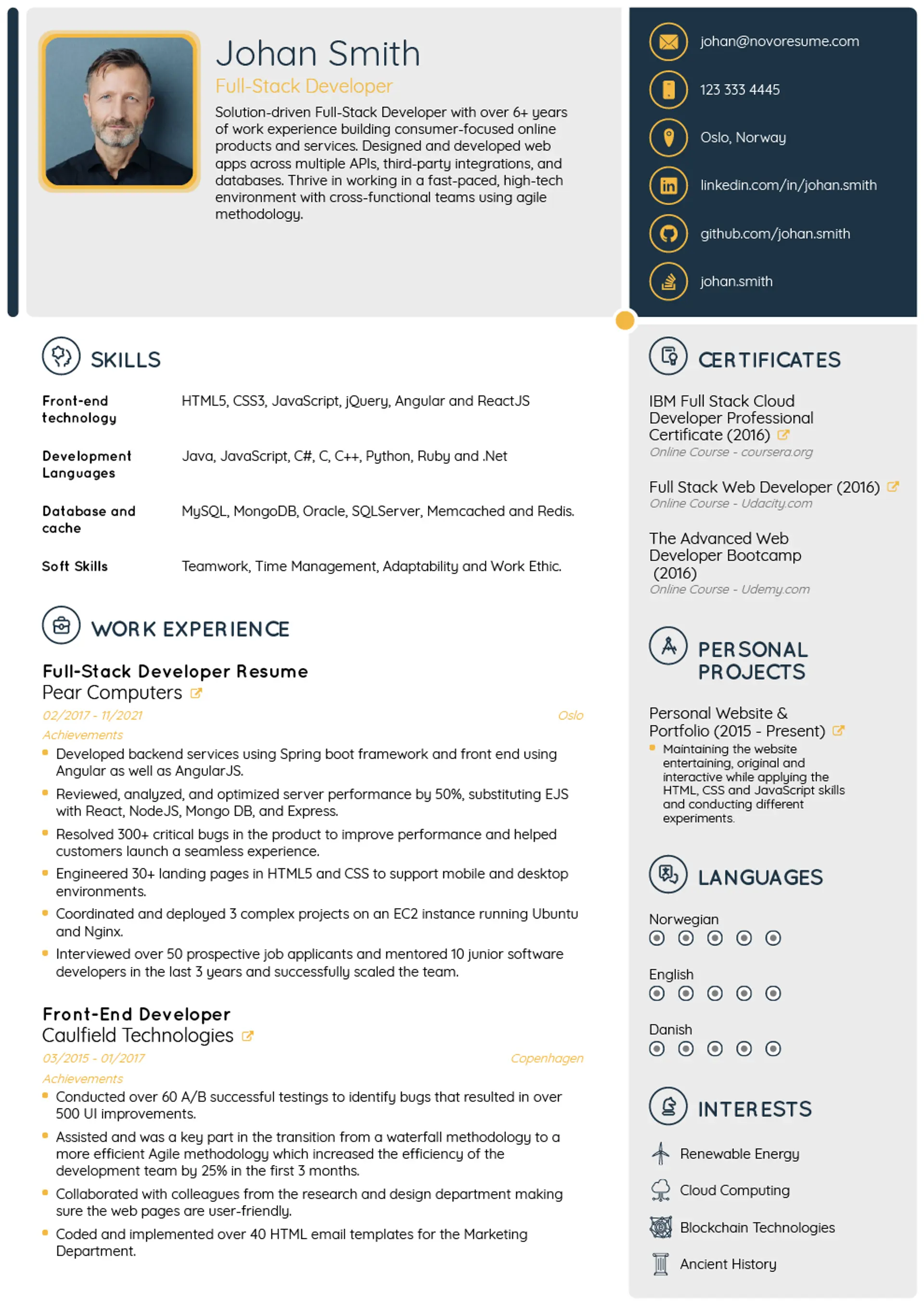 how to write a resume guide drafts Tech Resume