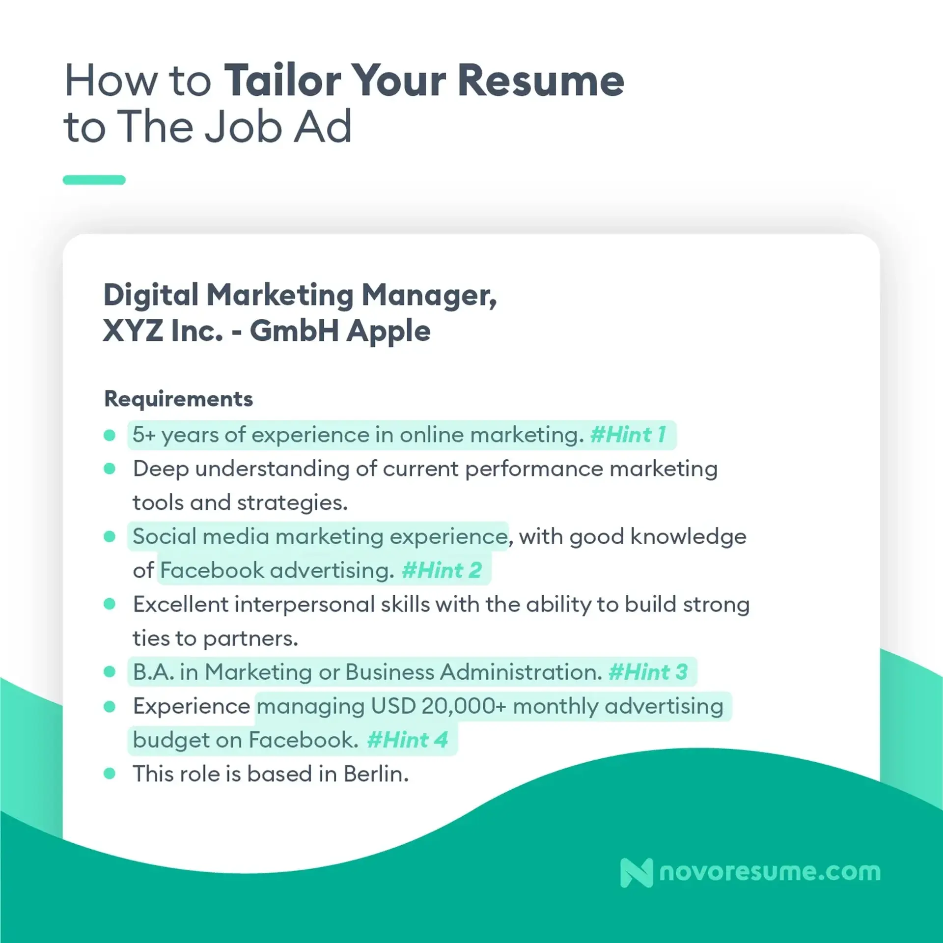 how to write a resume guide drafts how to tailor your resume to the job