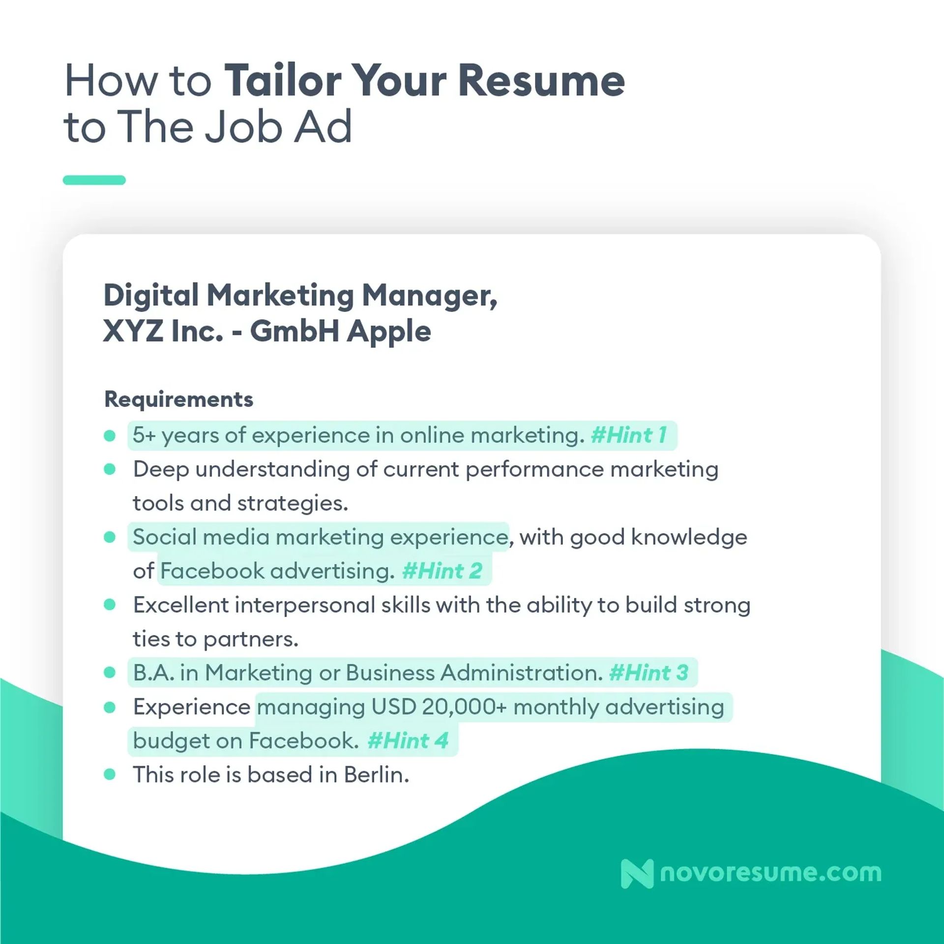how to write a resume guide drafts how to tailor your resume to the job