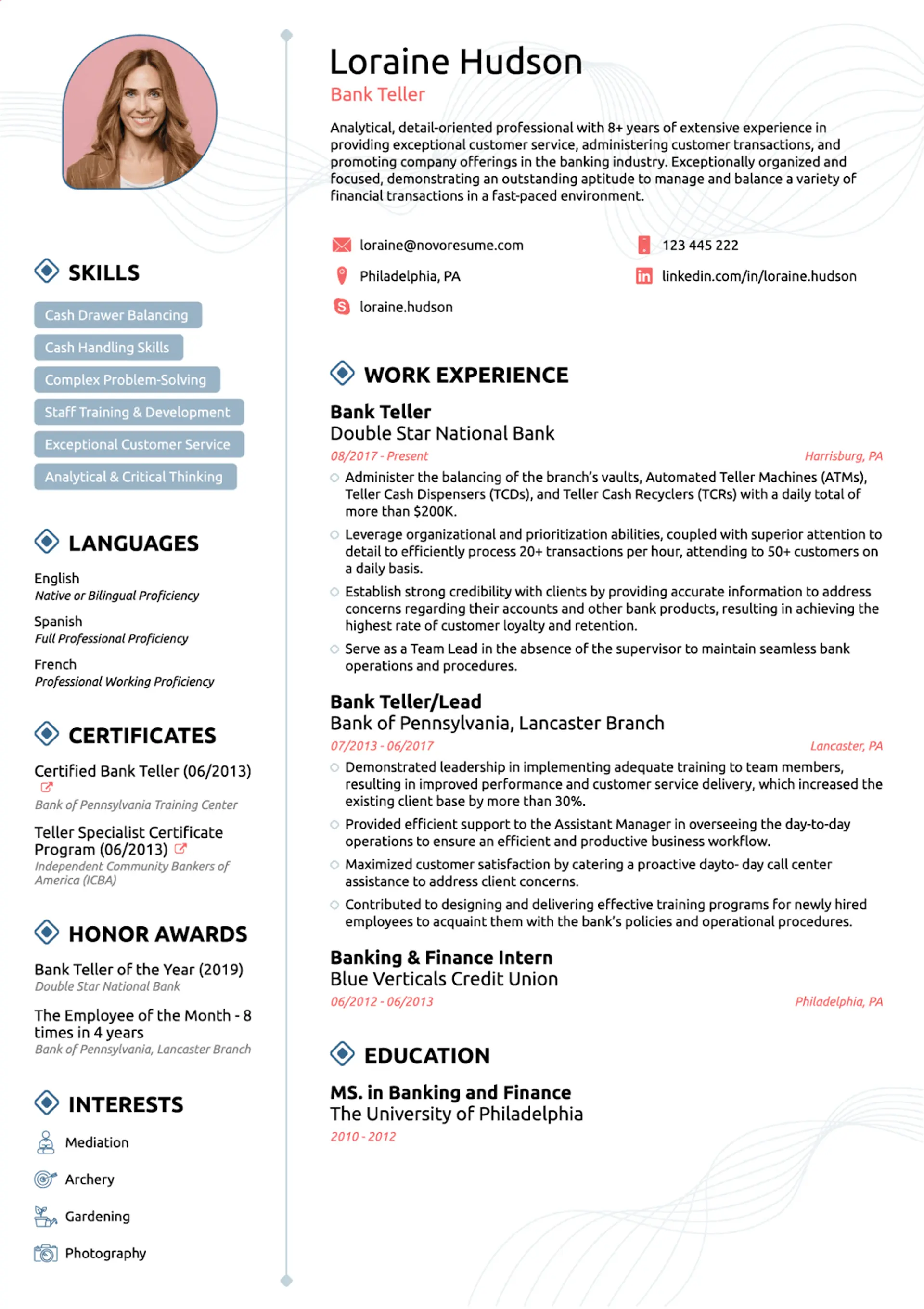 including photo on resume drafts Minimalist Resume With