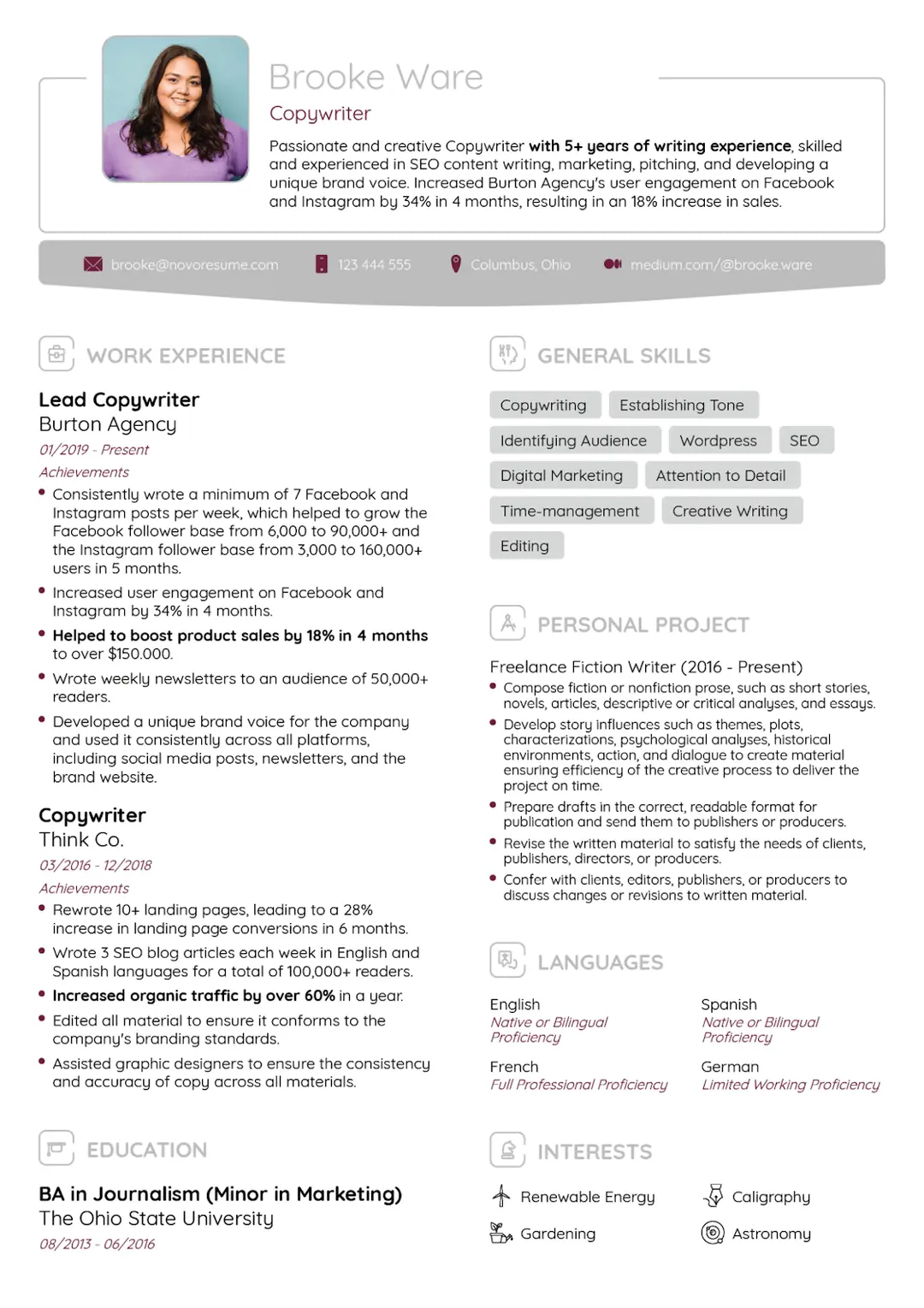 Resume Photo Example Should You Add a Photo to Your Resume in 2026? The Ultimate Guide ...
